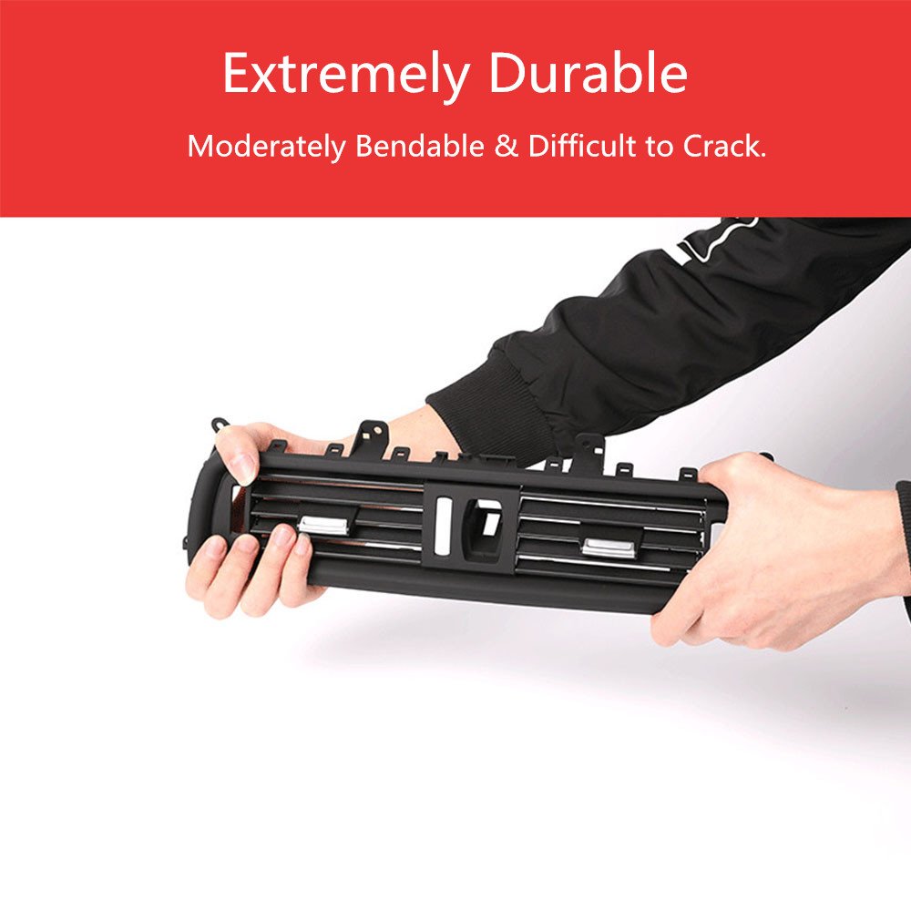 Jaronx for BMW 5 Rear Air Grille, Upgraded Rear AC Vent Replacement Interior Rear Console Air Vent Rear Air Grille (Fits:BMW F10/F11 520 523 525 528 530 535 550 2010-2016)