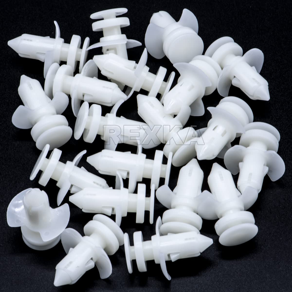 Rexka 20Pcs Door Lower Trim Panel Clips For Ford W704958-S300 Excursion Lincoln Town Car