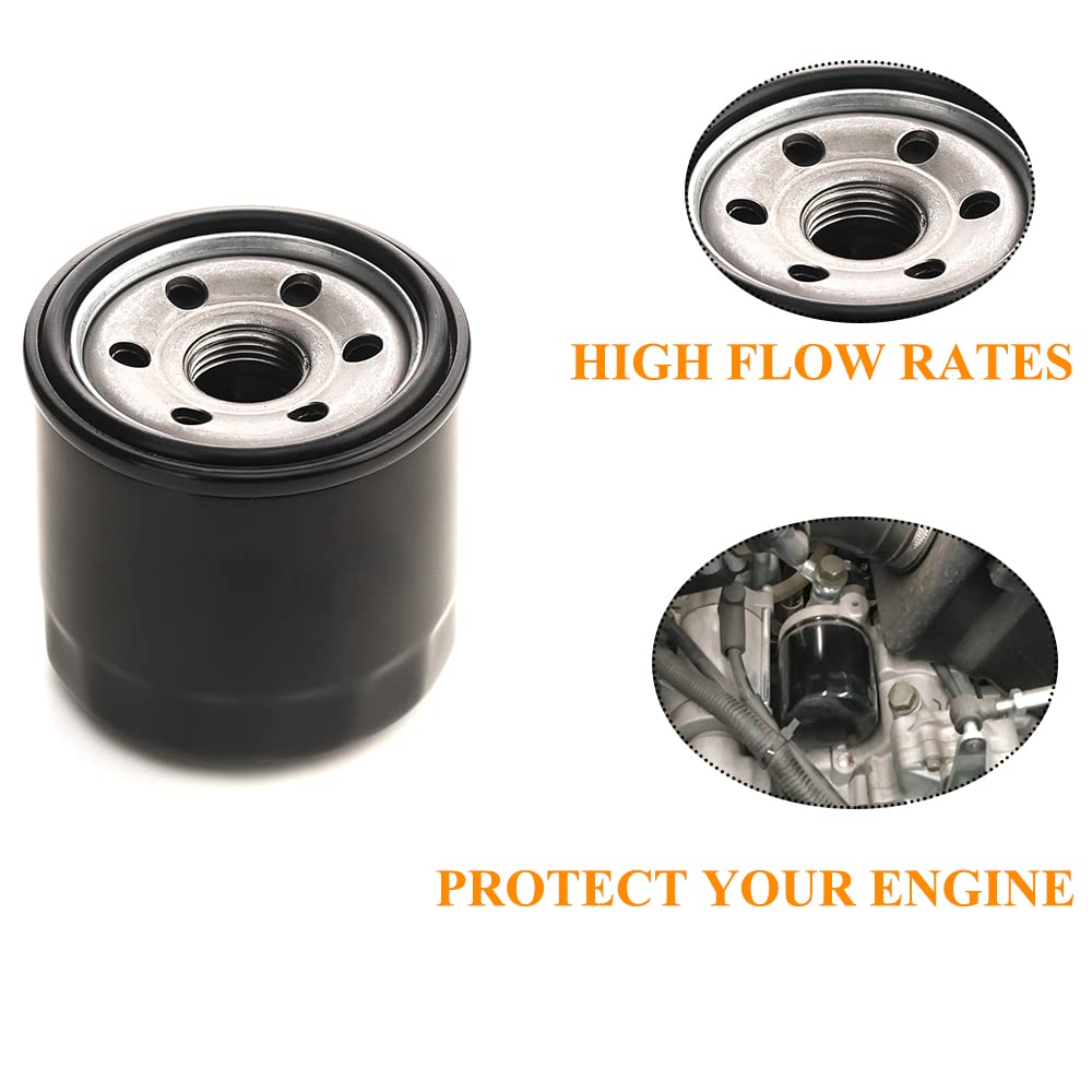 Chikia Oil Filter Replacement OF153B-1 for Massimo UTV MSU 500/700/400 - Steel, Oil Filter, Durable and Reliable