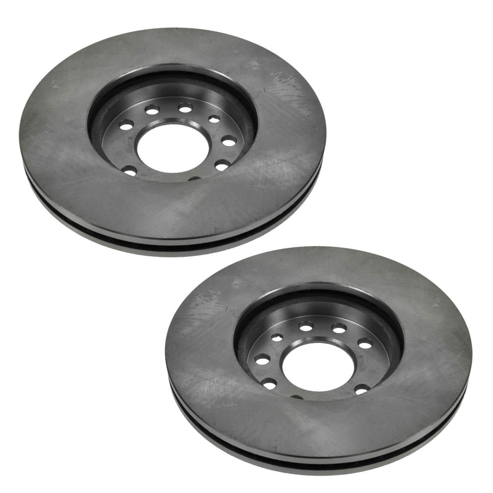 Trq Front Brake Pad & Rotor Kit Brake Pads Brake Rotor Ceramic Compatible With 1999-2003 Saab 9-3 1999-2005 9-5 2001-2002 Saturn