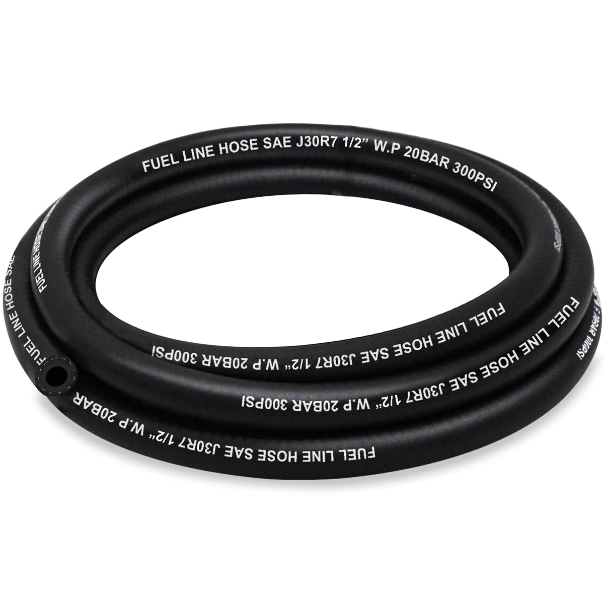 Housun Fuel Line 1/2 Inch Id, Fuel Hose 10Ft, J30R7 Fuel Line Hose Nbr.