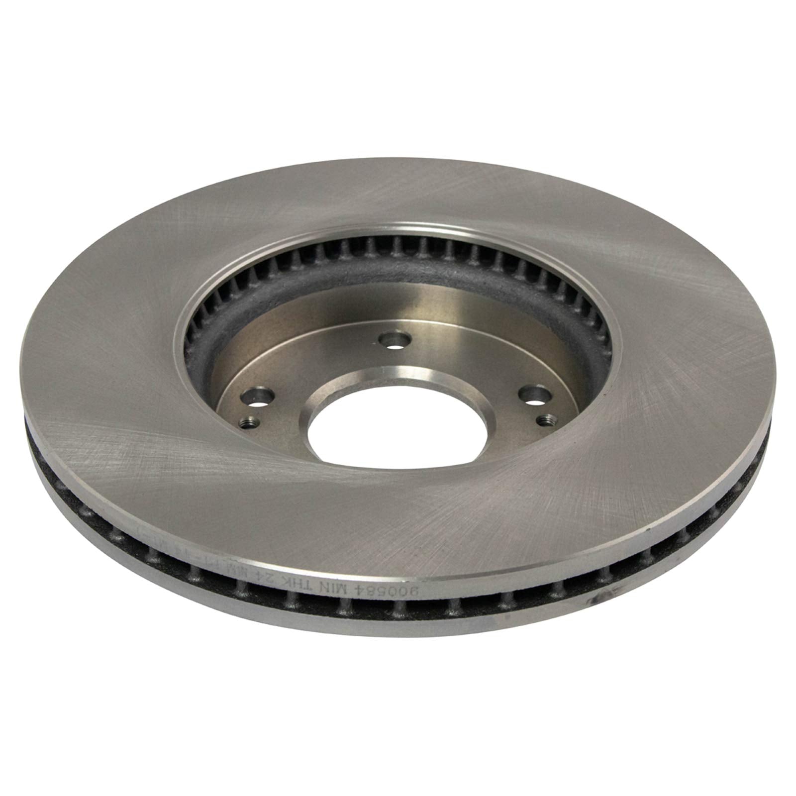 Trq Front Brake Pad & Rotor Kit Brake Pads Brake Rotor Ceramic Compatible With 2007-2009 Kia Rondo