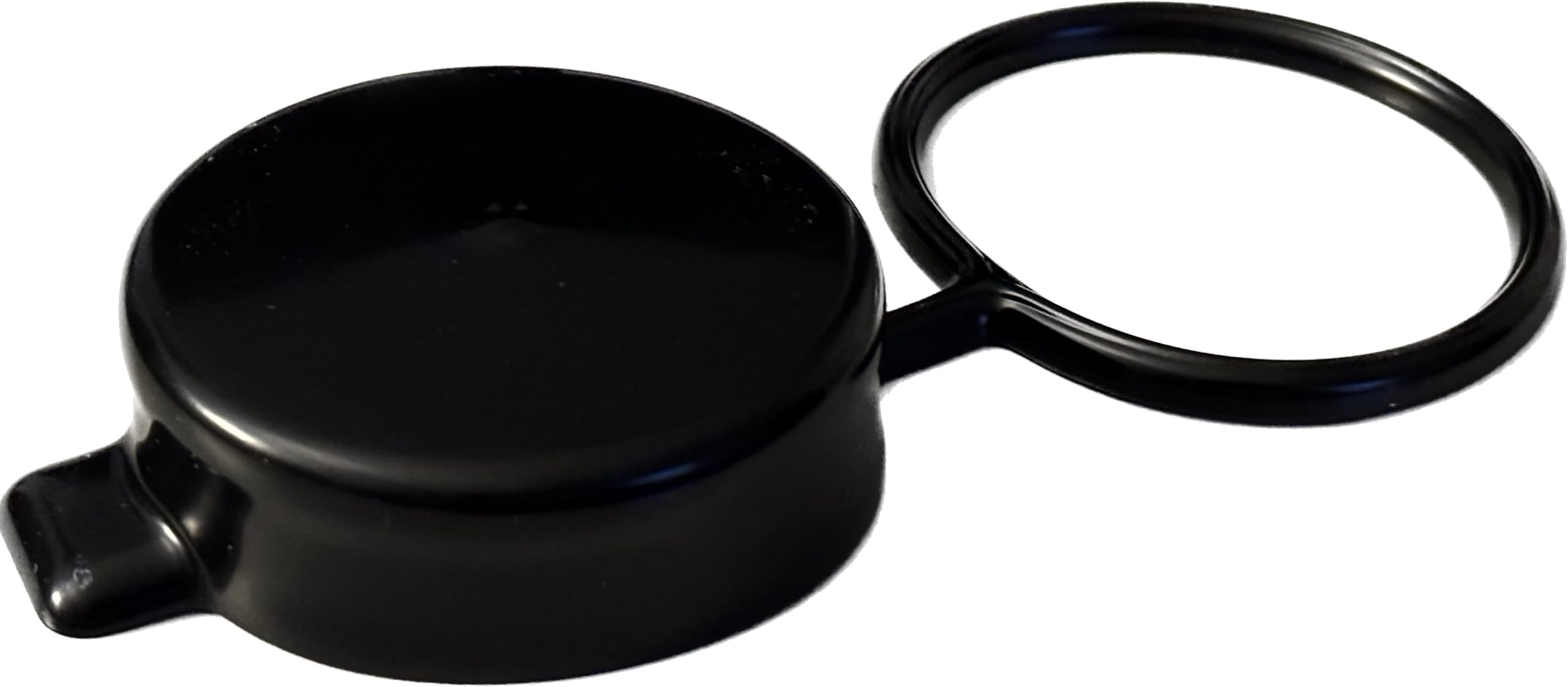 Cap & Shield Tethered 2.375Inch Id, Capless Gas Cap Dirt, Water & Dust Cover Compatible With Gmc, Chevrolet, Buick & Cadillac Capless Gas Cap Fuel Filler Nozzle Cover