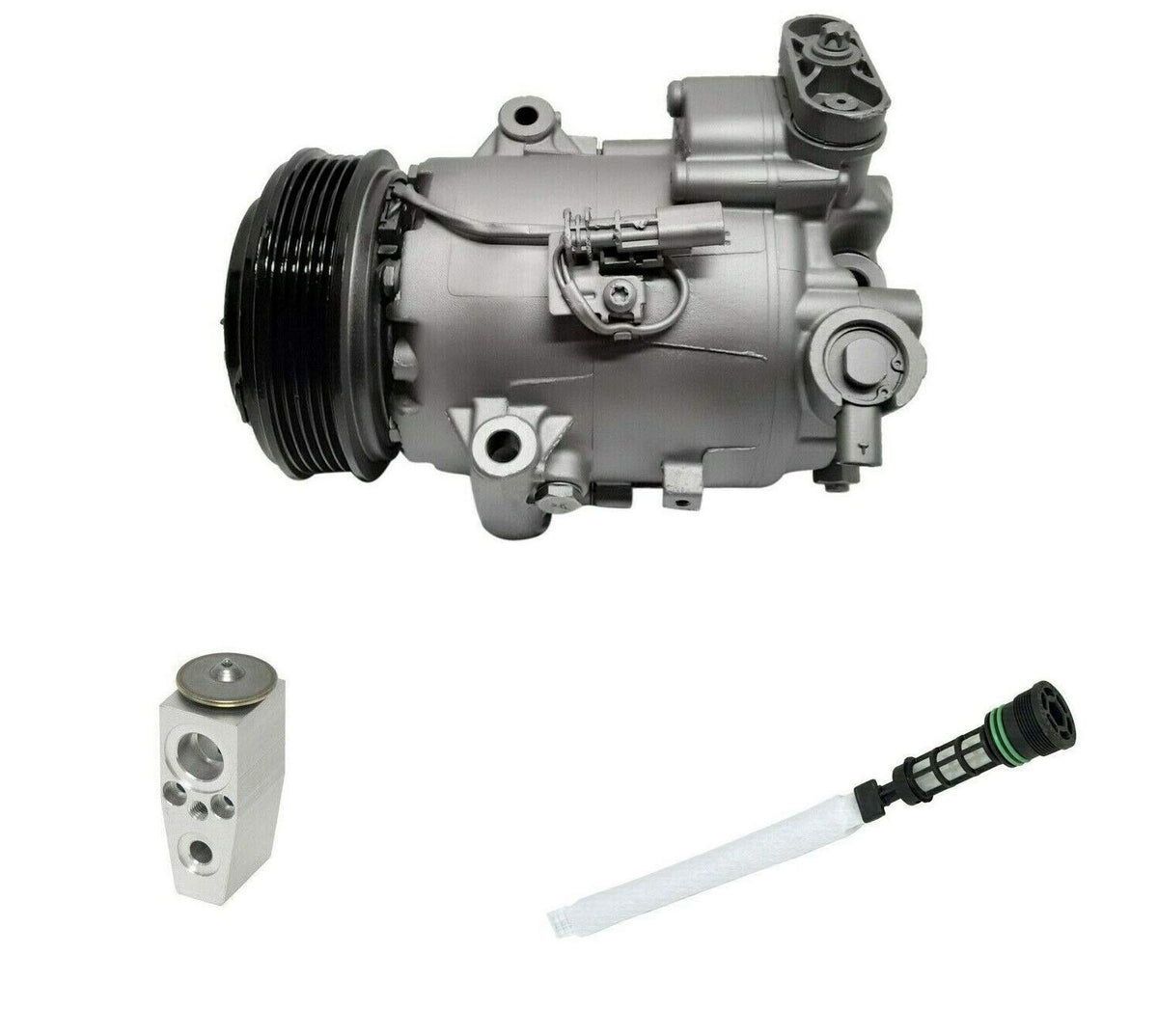 RYC Automotive Air Conditoning Compressor Kit KT EA75 (Fits Chevrolet Cruze 1.4L 2012, 2013, 2014, 2015)