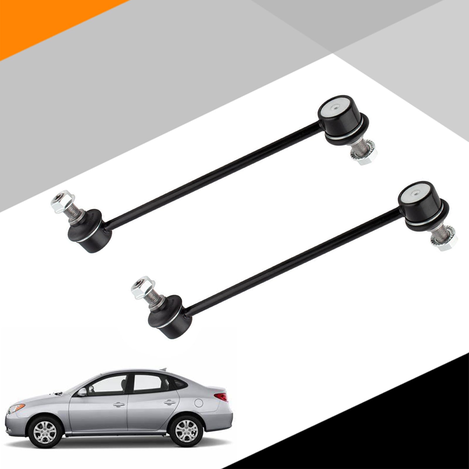 Xopiyao K750032 2Pcs Front Sway Bar Link Compatible With 2006 Magentis 06-10 Optima 07-10 Magentis 07-12 Rondo 2007-2012 Elantra