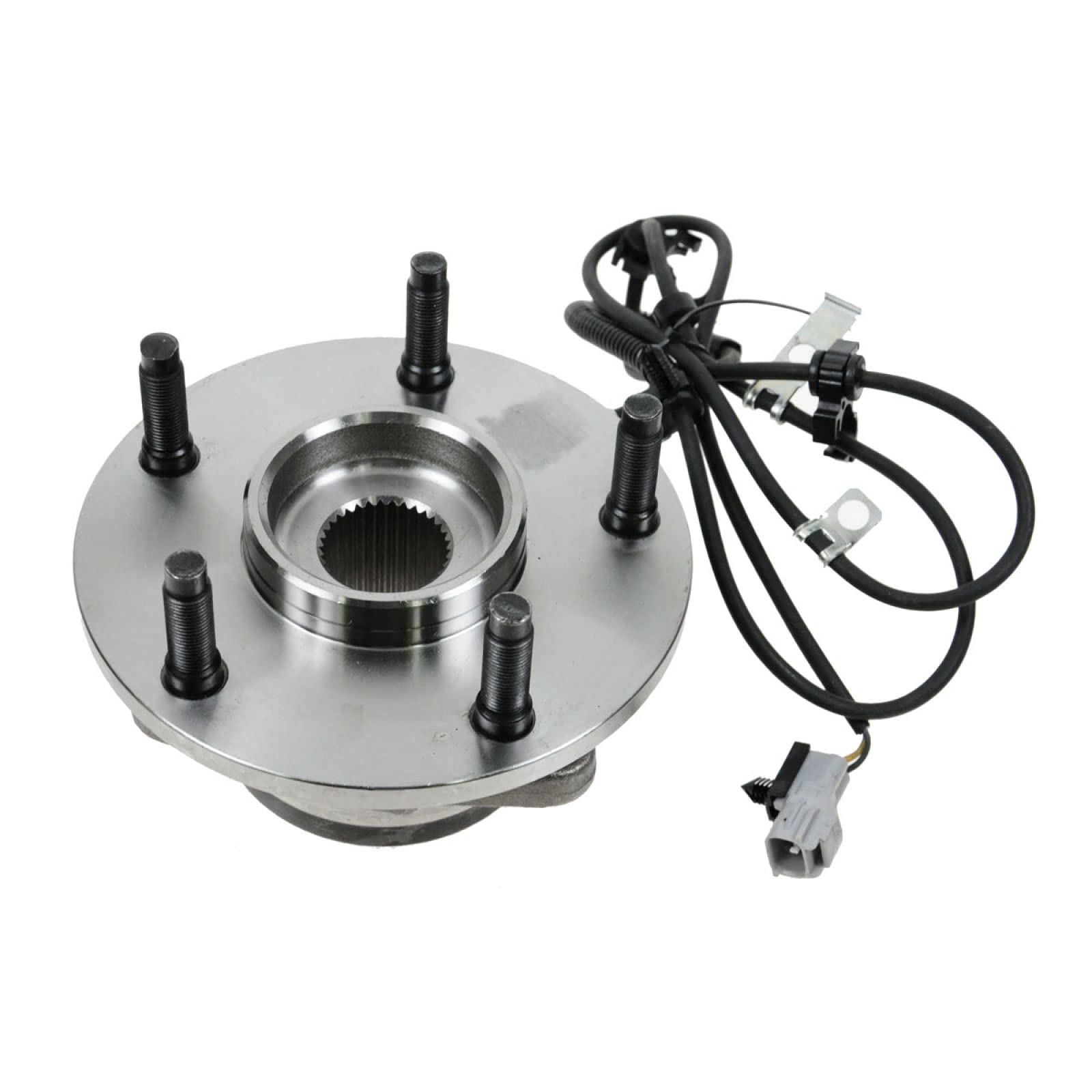 Trq Front Wheel Bearing & Hub Assembly With Abs Sensor Compatible With 1997-1999 Dodge Ram 1500