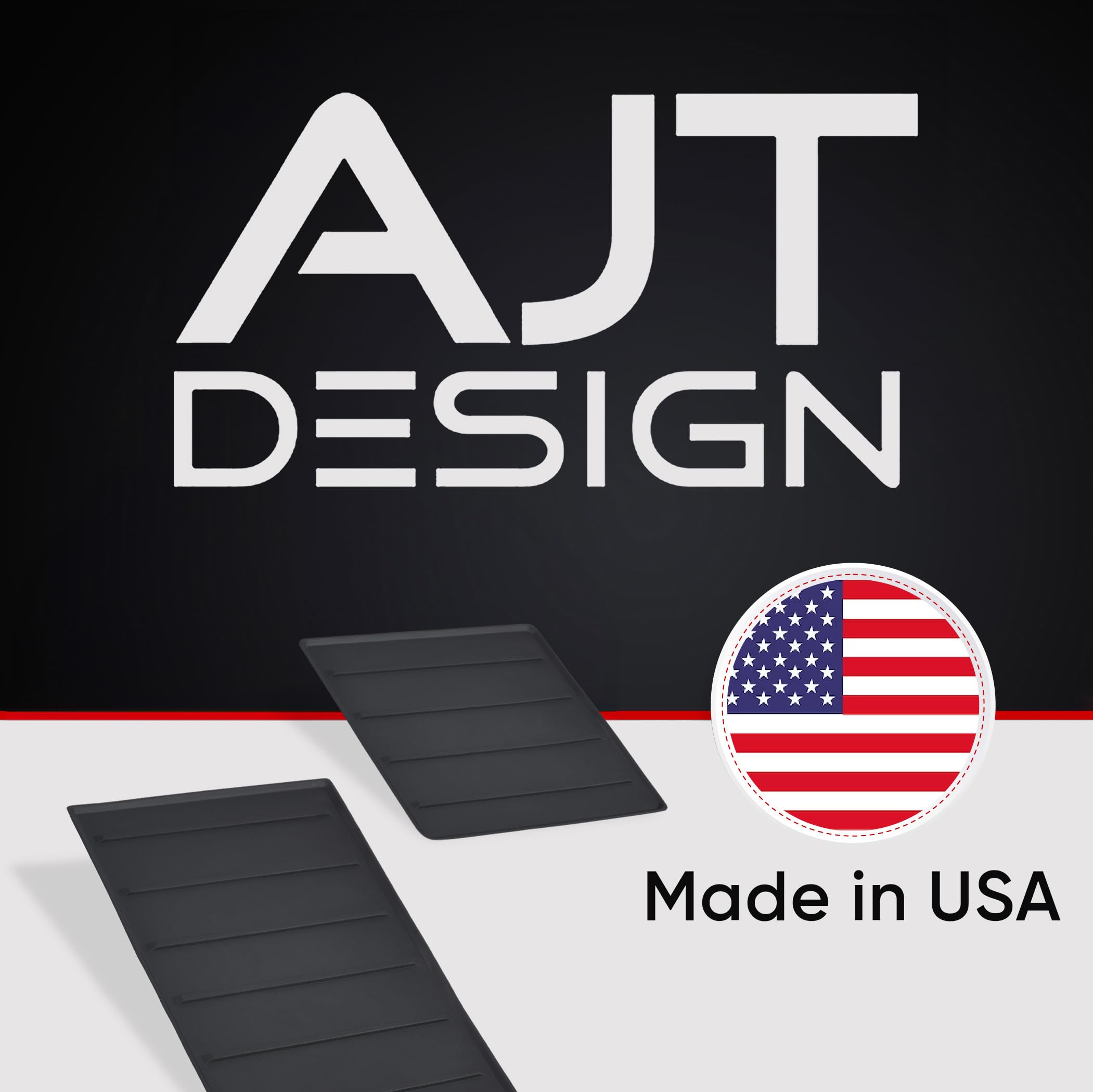 Ajt Design Center Console Tray Liner For Toyota Tundra (2022+) & Sequoia (2023+) | Non-Slip Mat & Anti-Rattle Center Console Org