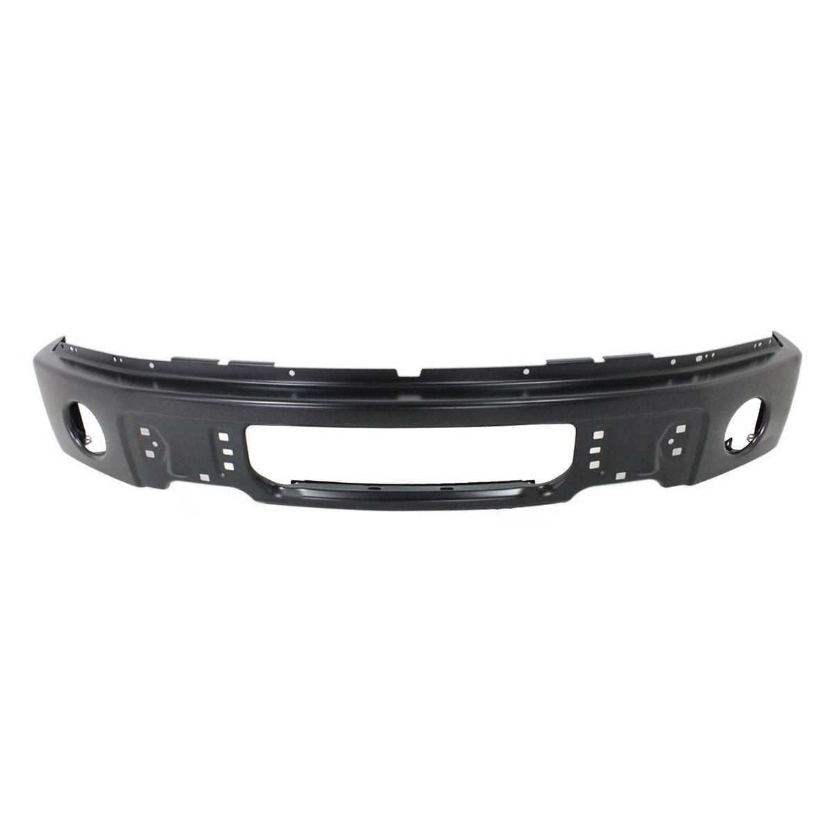 Mbi Auto - Primered, Steel Front Bumper Face Bar Shell For 2009 2010 2011 2012 2013 2014 Ford F150 Pickup W/Fog 09-14, Fo1002413