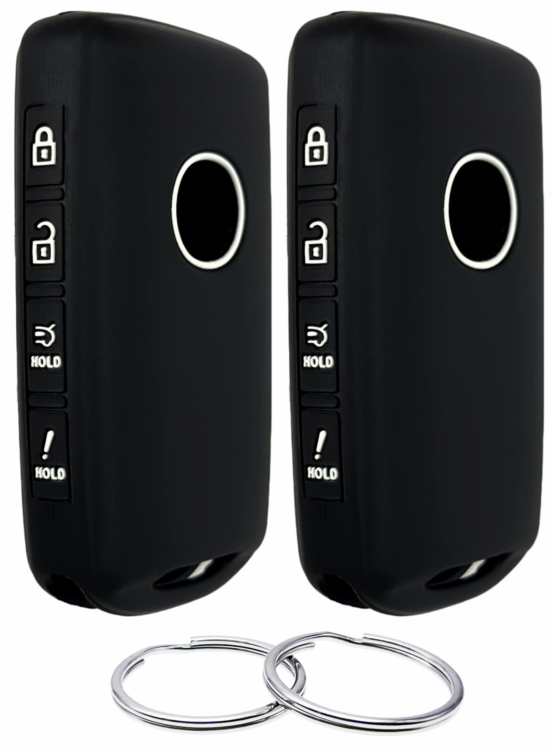 Reprotecting Silicone Rubber Key Fob Cover Compatible With 2019-2023 Mazda 3 6 Cx-30 Cx-5 Cx-9 Cx-50 Wazske11D01 662F-Ske11D01