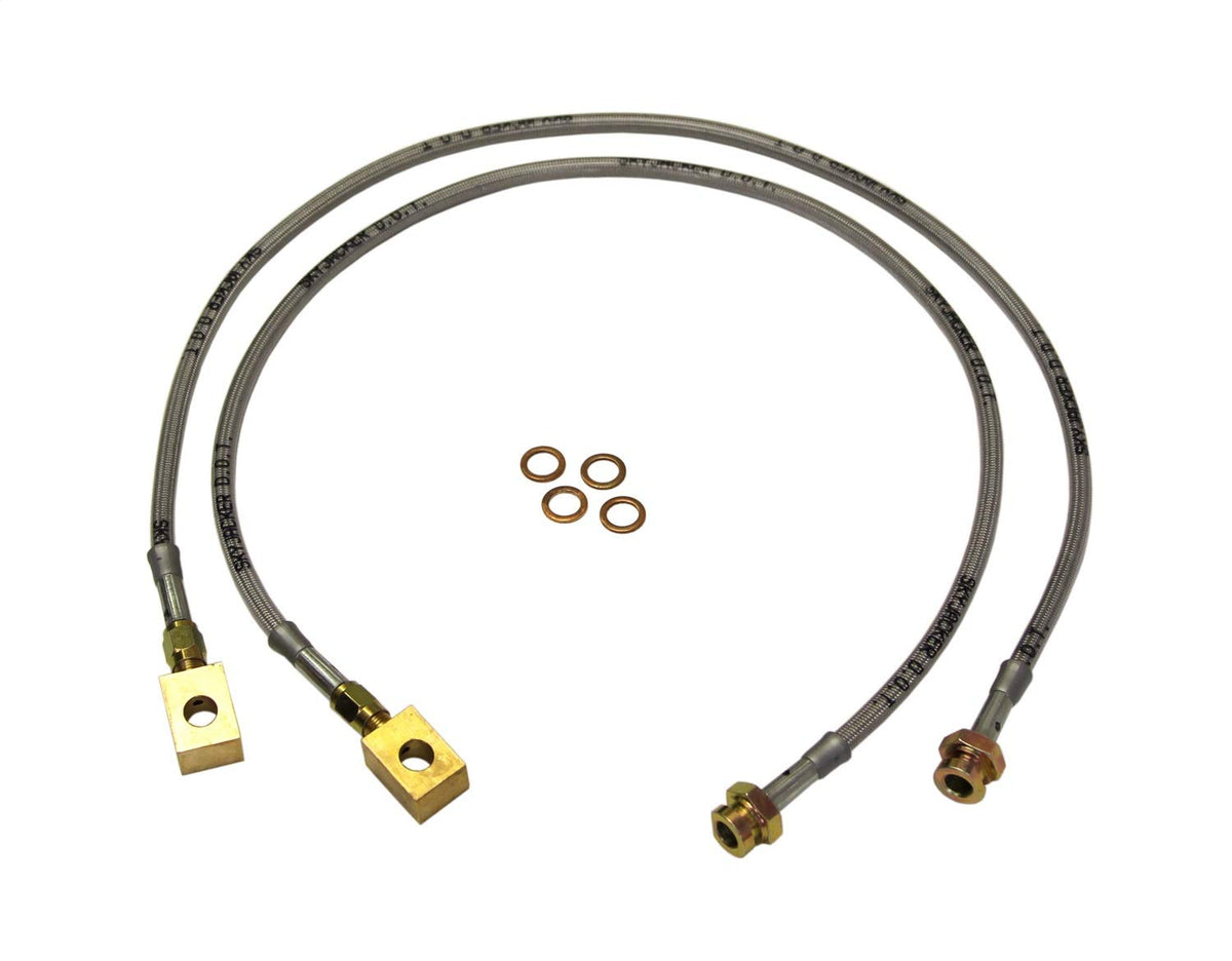 Skyjacker (FBL19) 6''- 8'' Stainless Steel Brake Line - Pair