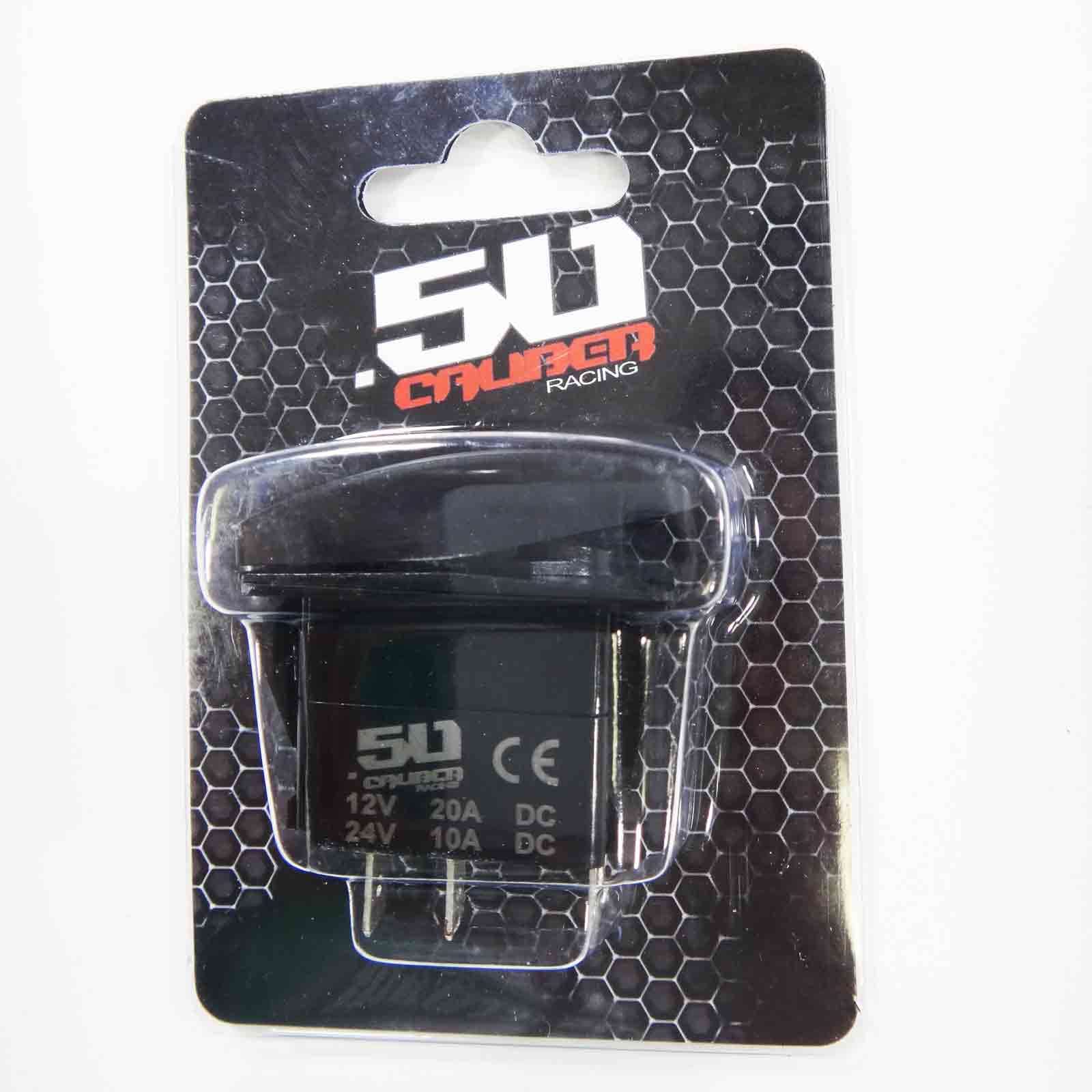 50 Caliber Racing Rocker Switch Blow Me On/Off Led Backlit -Headlights- Utv, Auto, Boat 20A 12V (Red)