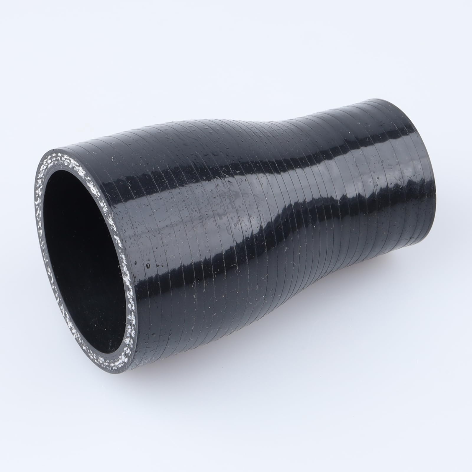 Ac Performance Id 1.5'' To 1-1/8'' (38Mm To 28Mm) Silicone Hose Straight Reducer 3-Ply Reinforced Black, 3'' Length