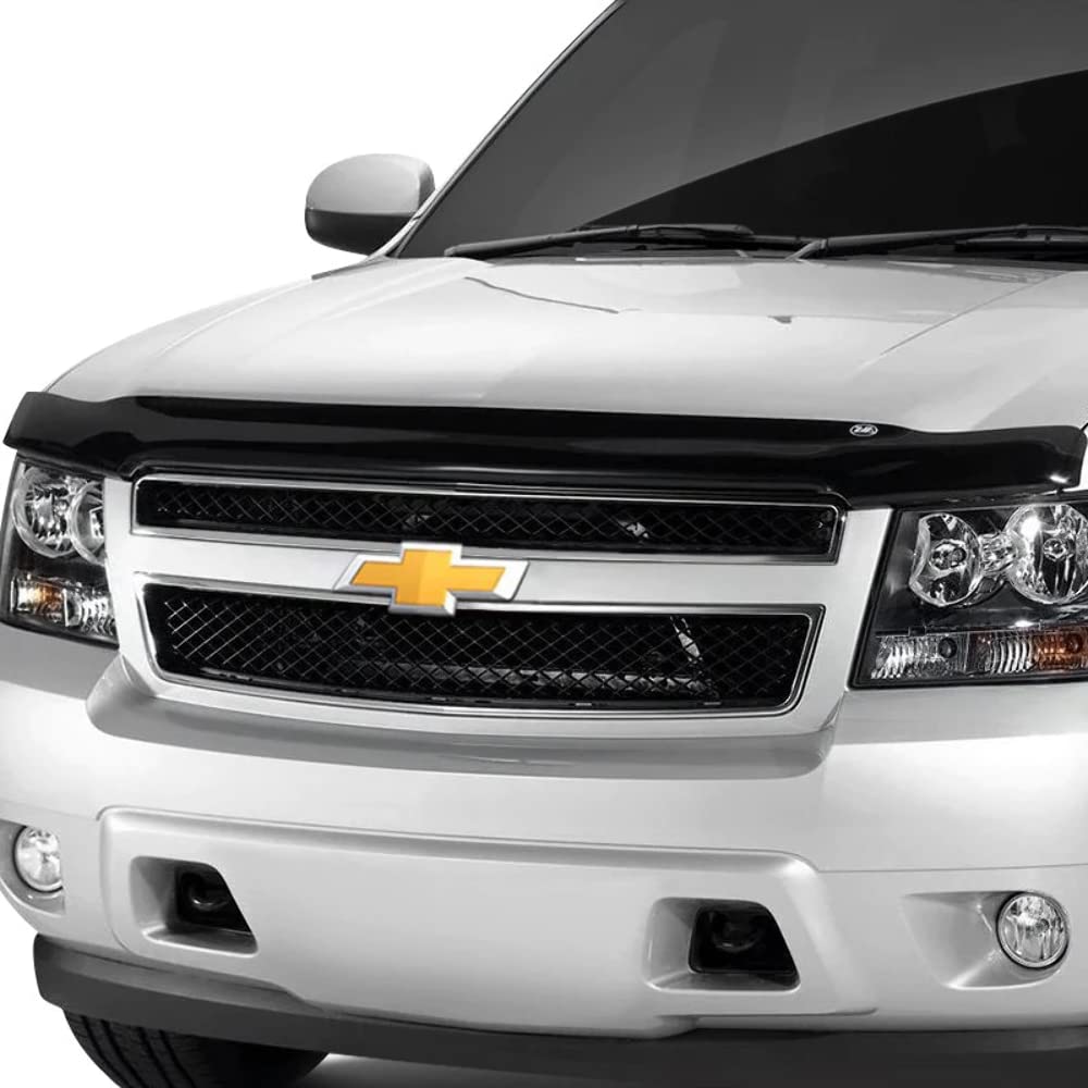 Auto Ventshade [Avs] Hoodflector/Bug Shield | 2019 - 2023 Ram 1500 (Excludes Rebel & Trx Models)| Medium Profile - Smoke, 1 Pc. | 21953