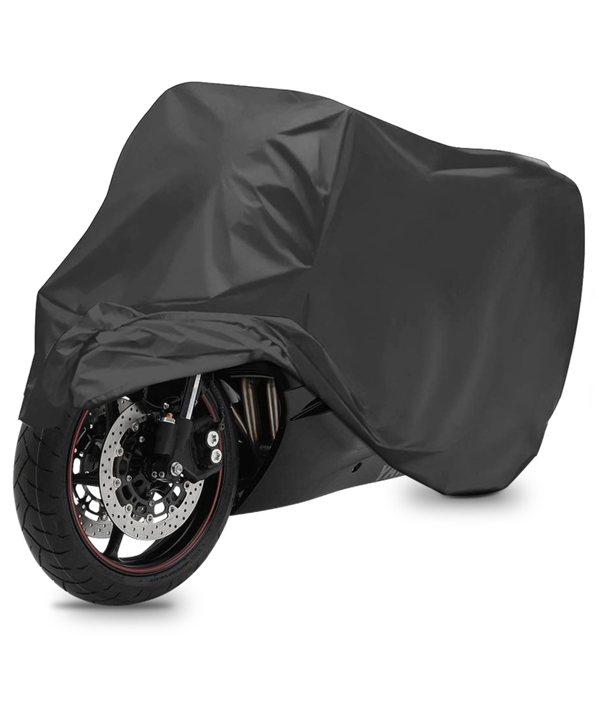 Zlirfy Motorcycle Cover,Motorcycle Accessories,Motorbike Full Cover Motorcycle Covers Waterproof Outdoor,Car Accessories Univers