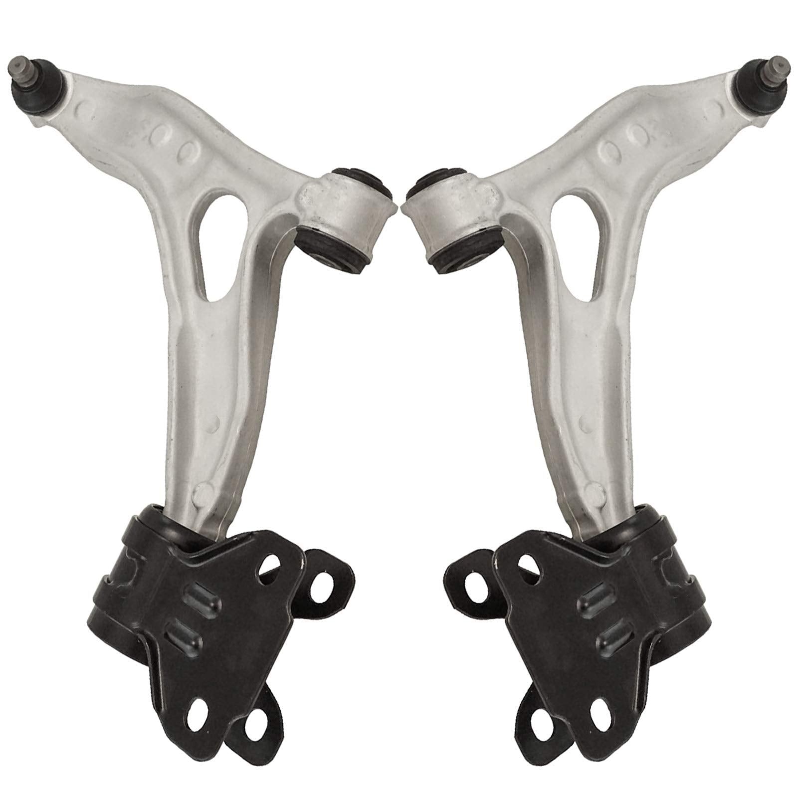 Trq Front Lower Control Arm With Ball Joint Set Compatible With 2013-2018 Ford C-Max 2012-2018 Focus