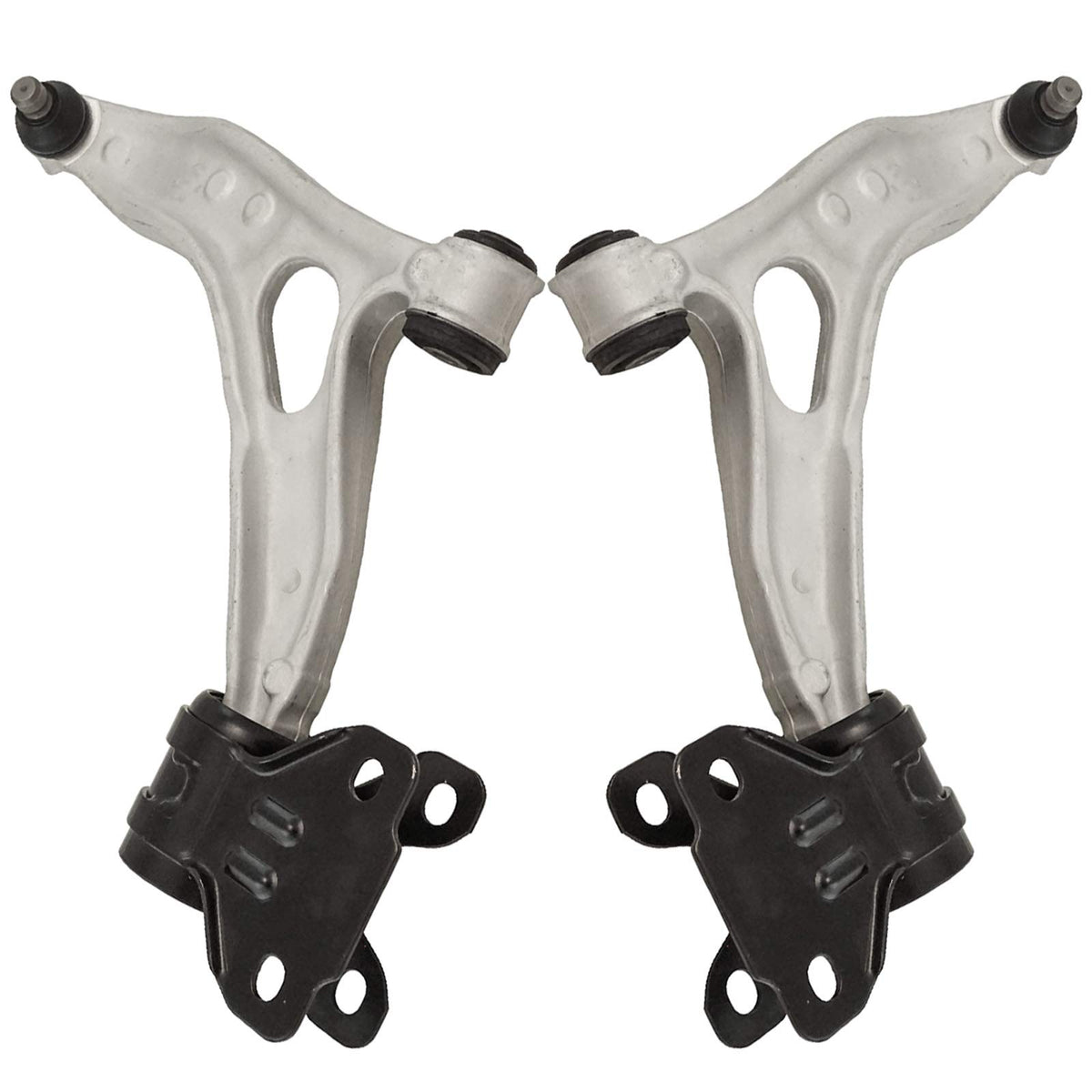 Trq Front Lower Control Arm With Ball Joint Set Compatible With 2013-2018 Ford C-Max 2012-2018 Focus