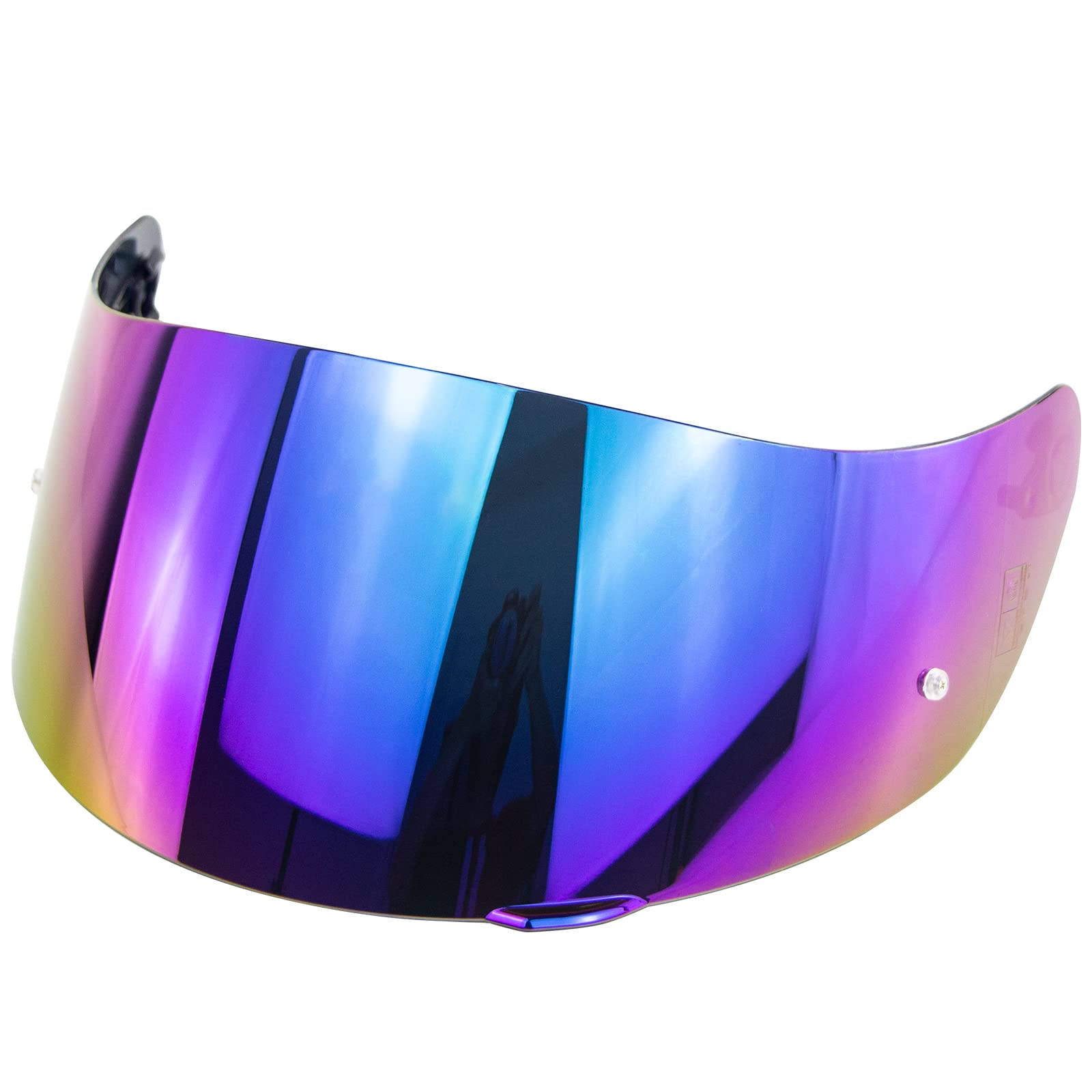 Soman K1 Helmet Visor Replacements, K1S Tinted Helmet Visor Compatible With K1 K1S K3Sv K5 K5S Uv Protection (Rainbow)