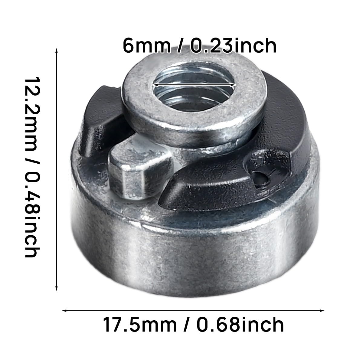 Oicctbf Motorcycle Zinc Alloy Rear Fender Seat Nut Seat Base Mounting Kit For Davidson For Touring Electra Glide Street Glide Fo