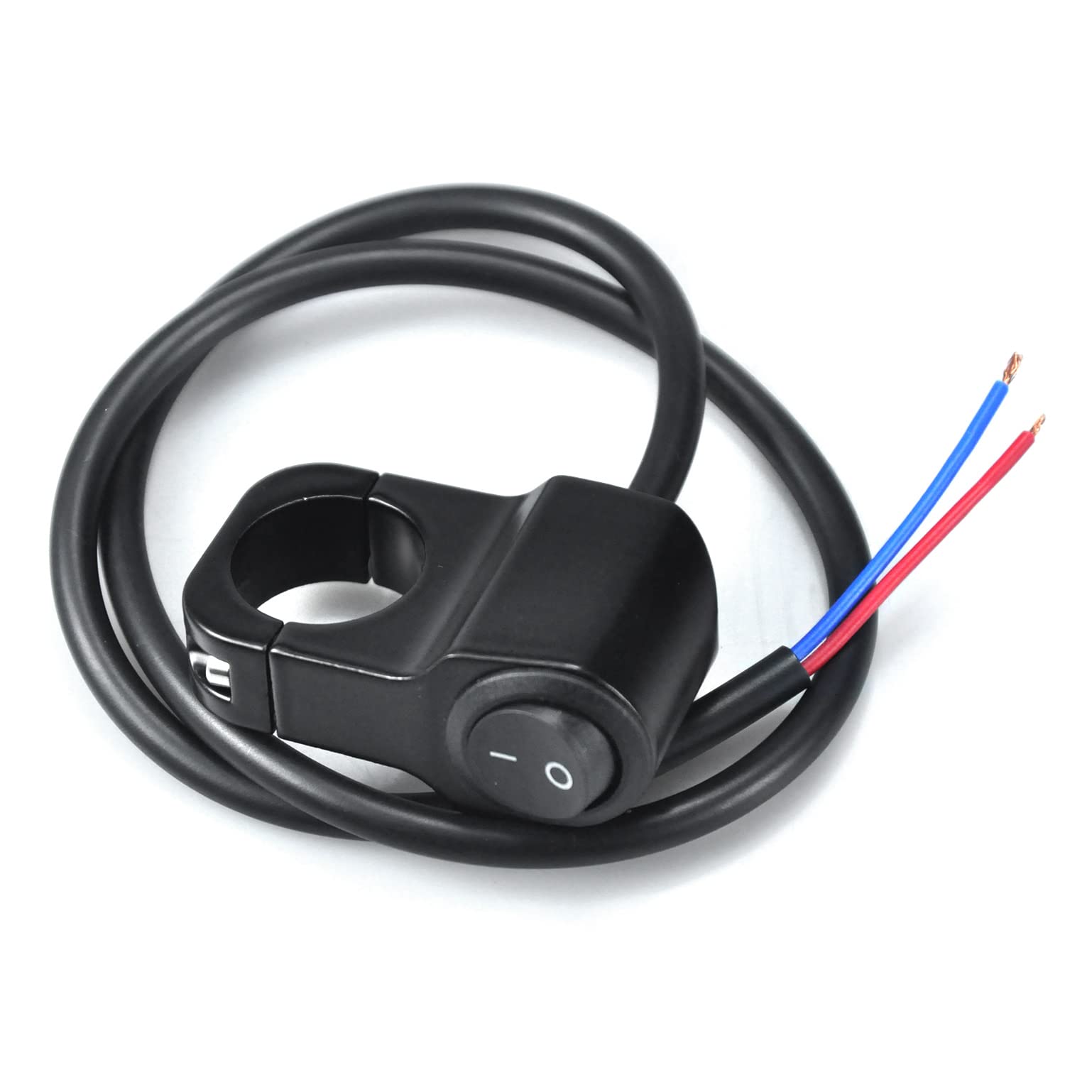 HOLATO 7/8'' Handlebar On Off Toggle Switch for 12v ATV Motorcycle Dirt Bike Motorized Bicycle Mini Bike Scooters Ebike Led Head