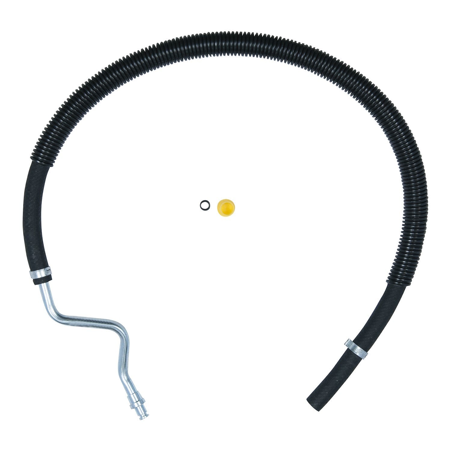 Edelmann 80615 Power Steering Return Line Hose Assembly, Black