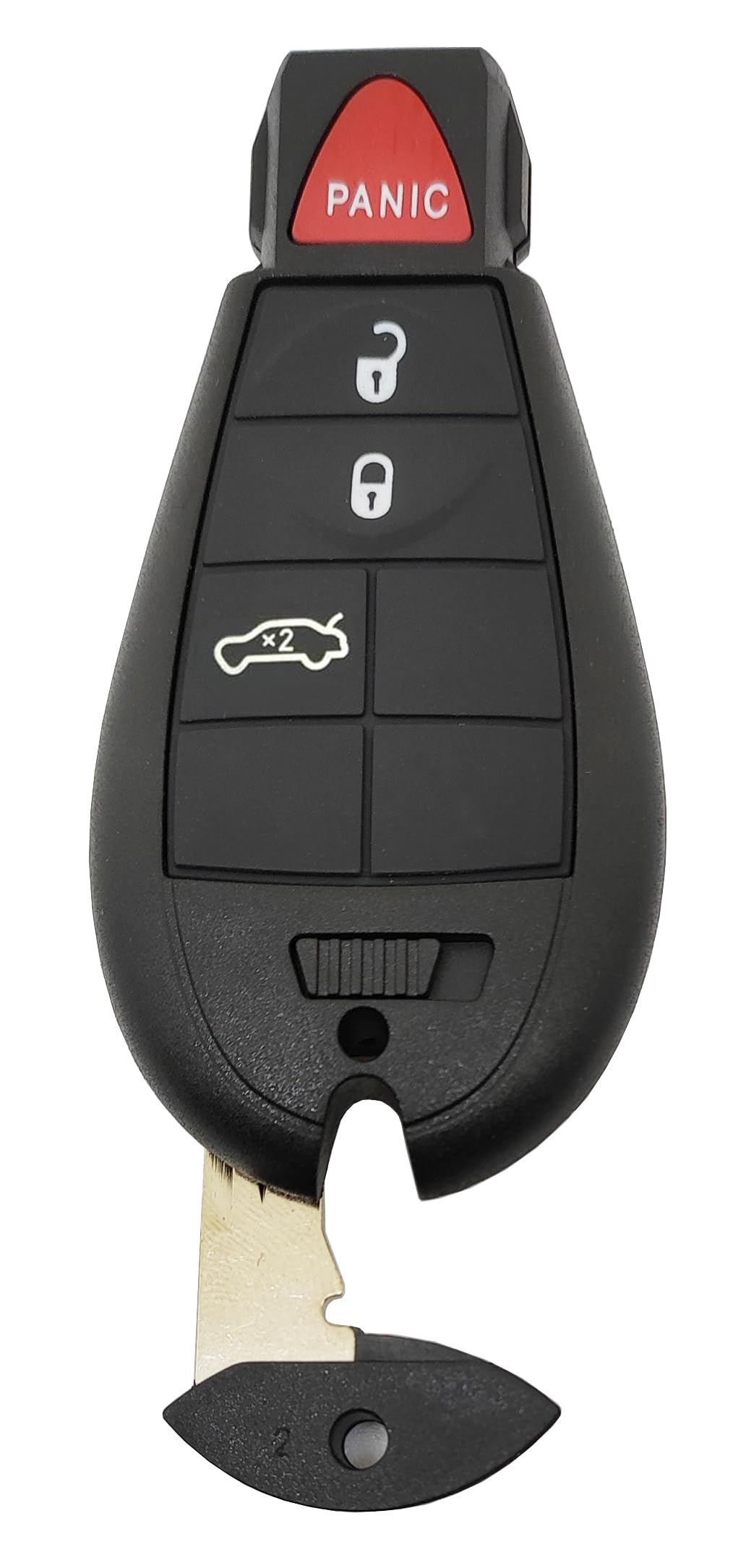 Horande Replacement Key Fob Cover fit for Dodge Dart Ram 1500 2500 3500 Durango Grand Caravan Journey Jeep Grand Cherokee Chrysl