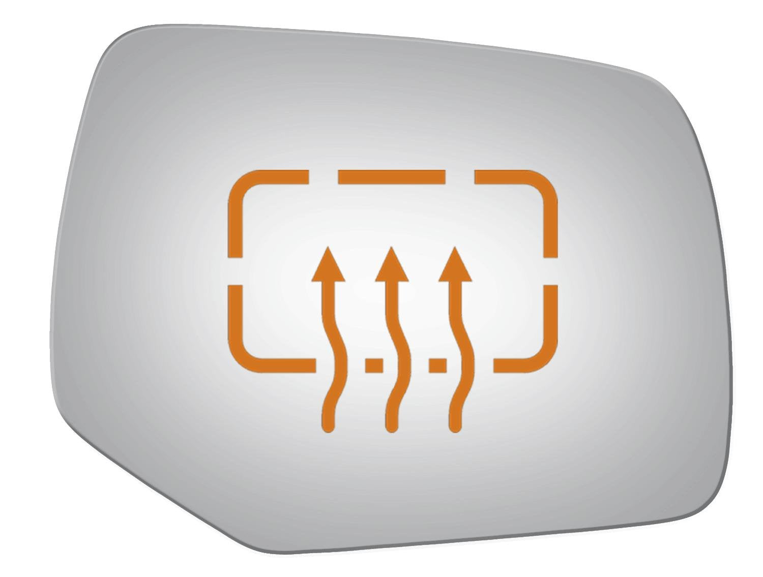 Burco 5260H Convex Passenger Side Power Replacement Mirror Glass Heated For 2008-2011 Ford Escape, 2008-2011 Mazda Tribute, 2008