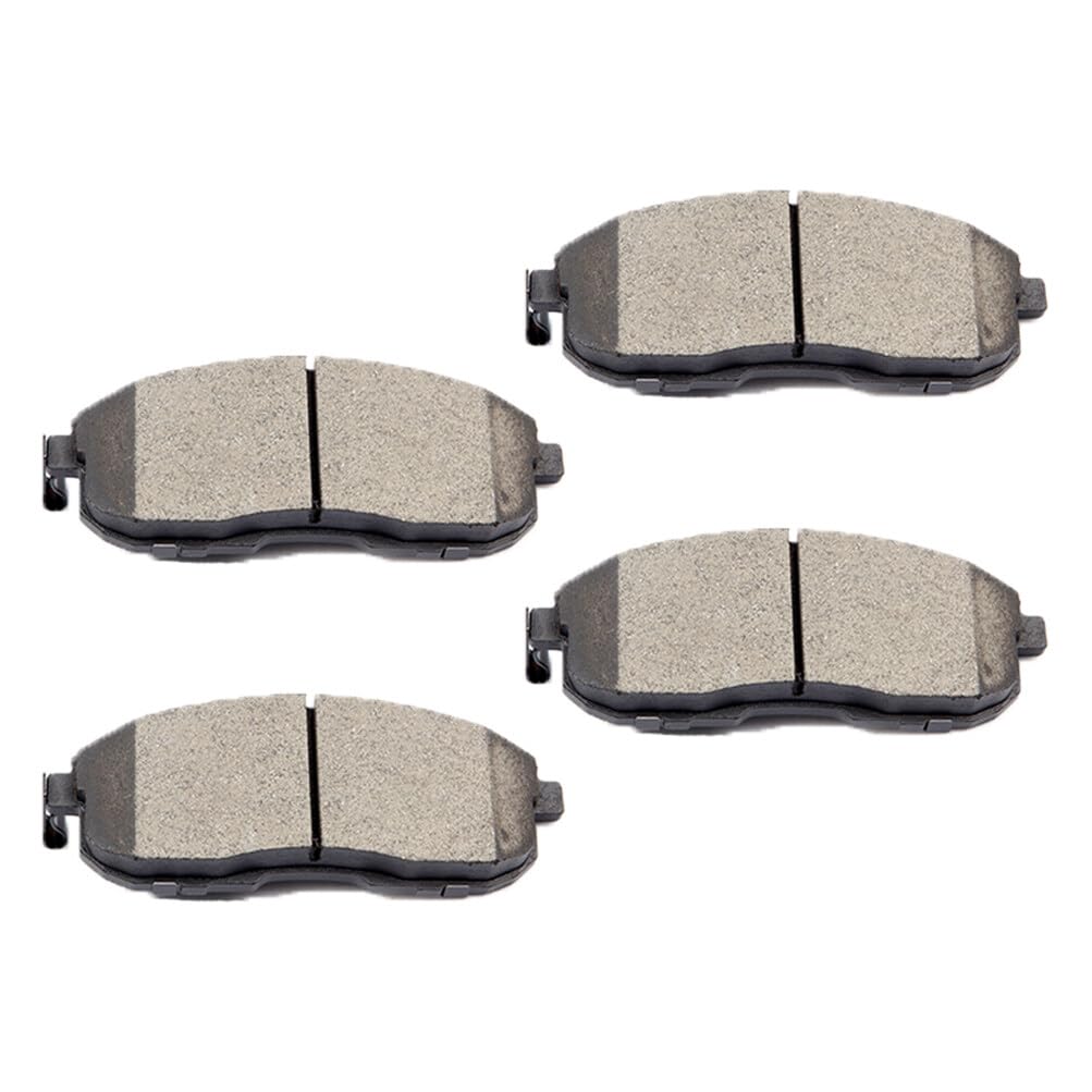Cciyu D815 Front Ceramic Disc Brake Pads Kit For Nissan 350Z 2003-2005, Altima 1993-2001, 2007-2013, Juke 2011-2017, Maxima 1989