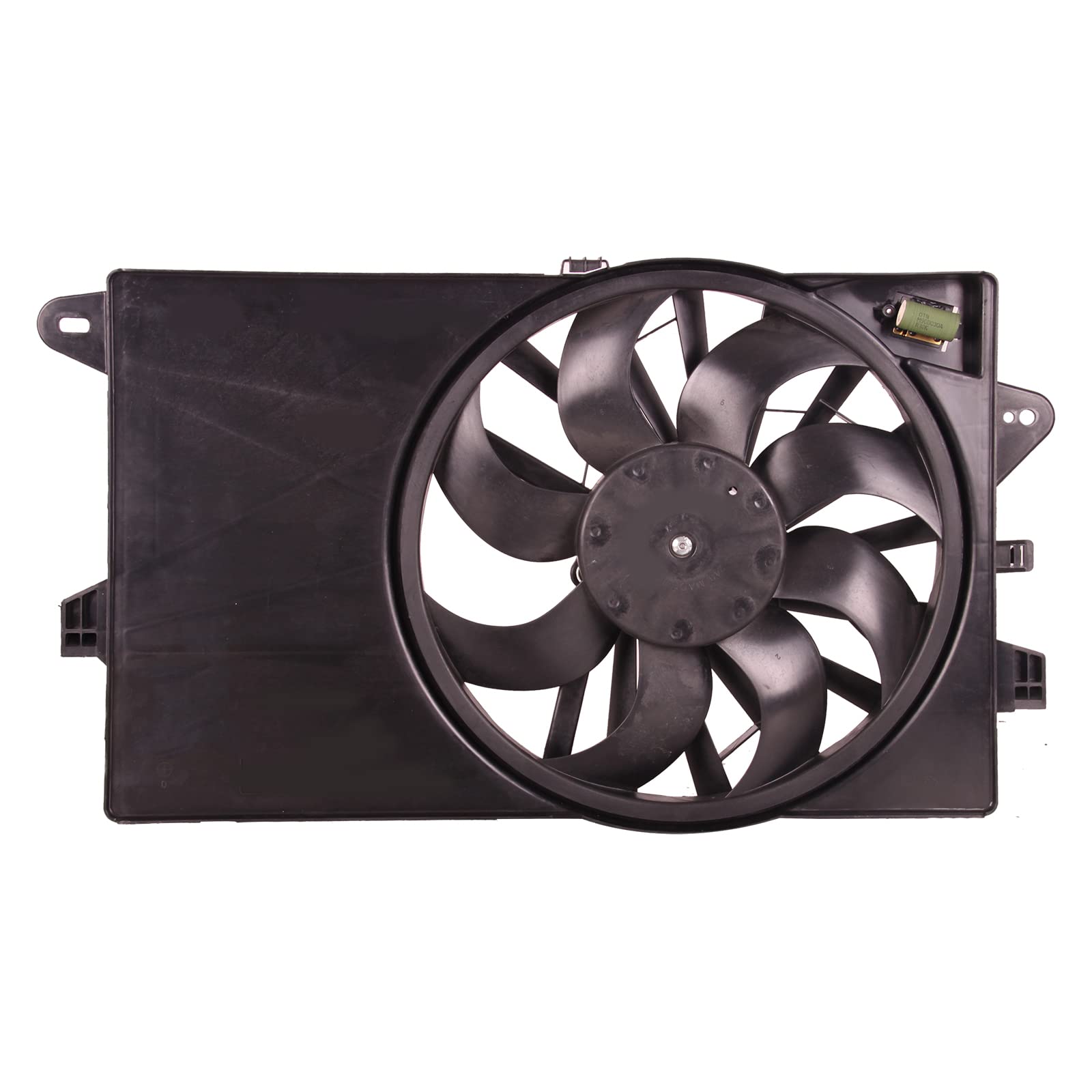 TYG OE Replacement(CAPA Quality) Cooling Fan Extra Silent for 2012-2019 Fiat 500 1.4L | 68073673AA | FI3115100 | 620-061