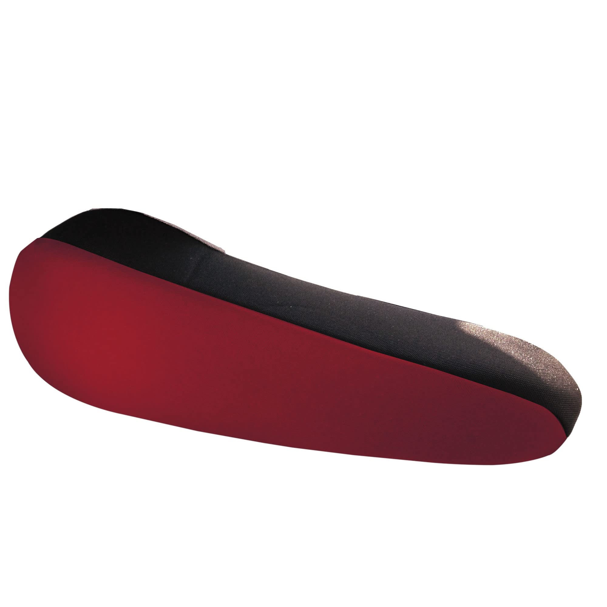 FH Group Flat Cloth Fabric Burgundy Armrest Cover Semi-Universal Fit, One Pair Burgundy