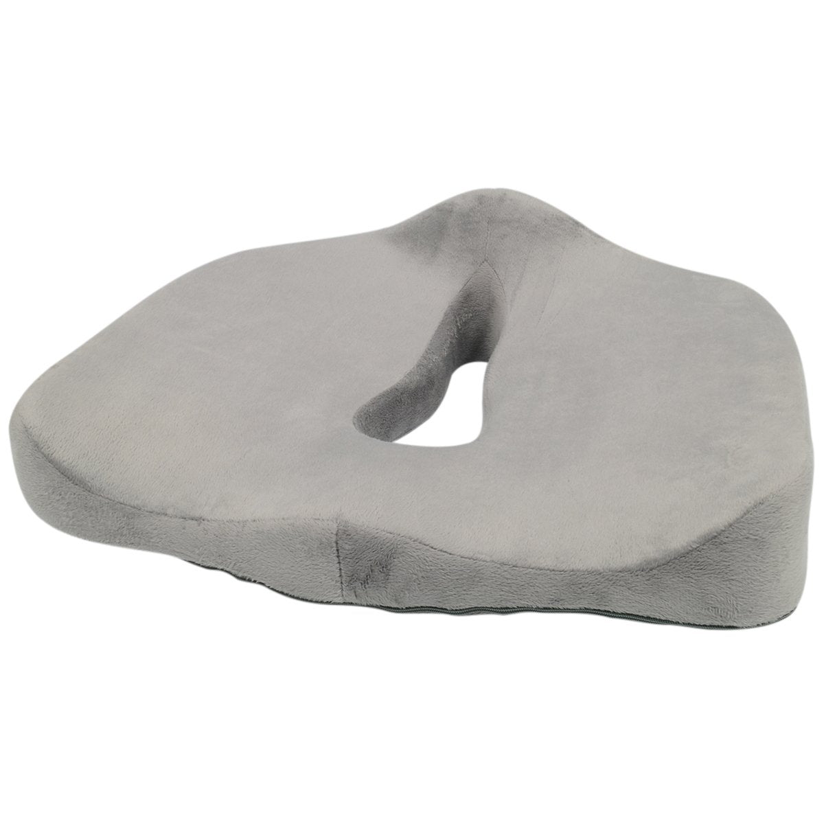 Roadpro Rpc16 Memory Foam Seat Cushion - Office Chair Cushion And Car Truck Accessory - Gray