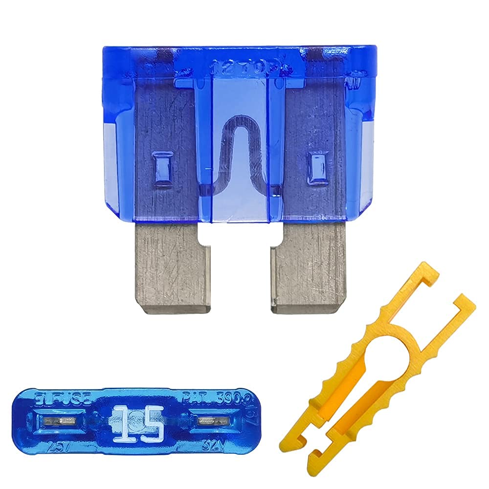 20Pcs Atc/Ato Standard Blade Fuse 15A 32V For Automotive Suv Car Truck Boat Marine 15Amp