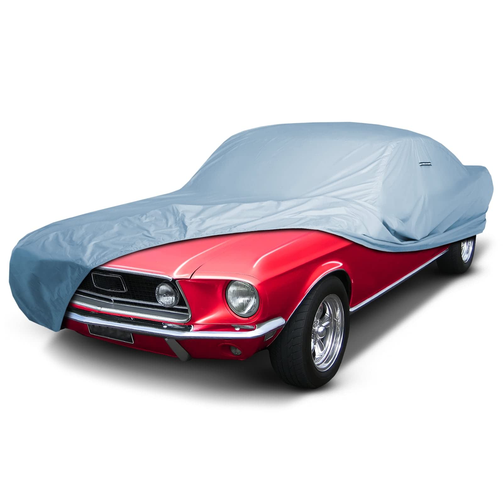 iCarCover Fits: [Ford Mustang GT] Full Car Cover Waterproof All Weather Weatherproof UV Sun Snow Dust Storm Resistant Exterior O