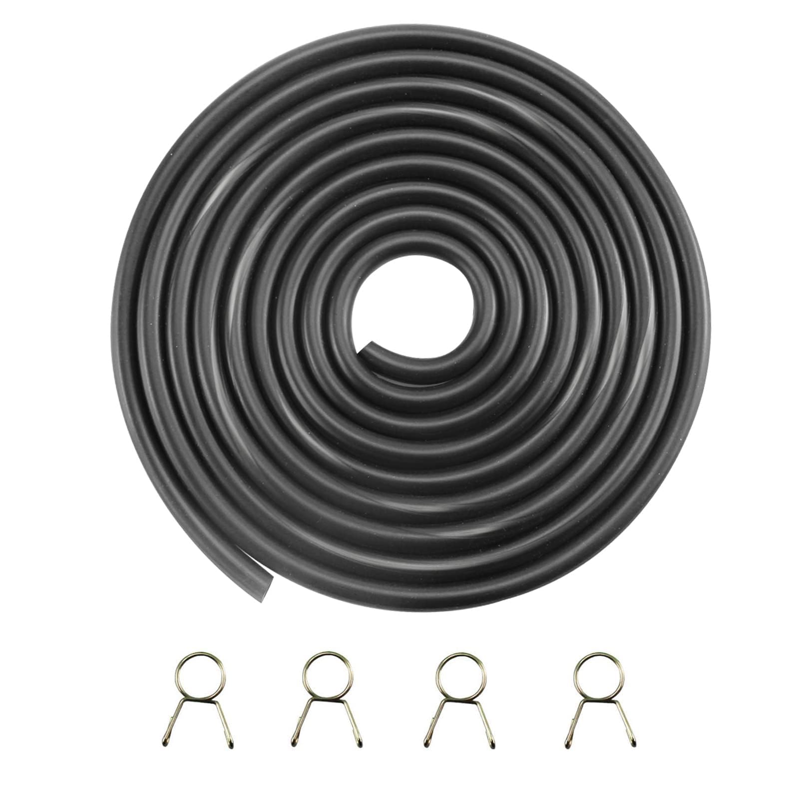 Pro Bat 0.2''X59'' (5Mmx1.5M) Motorcycle Fuel Line Tube Oil Gas Line Petrol Hose For Atv Dirt Bike Go Kart Moped Pocket Bike Mos