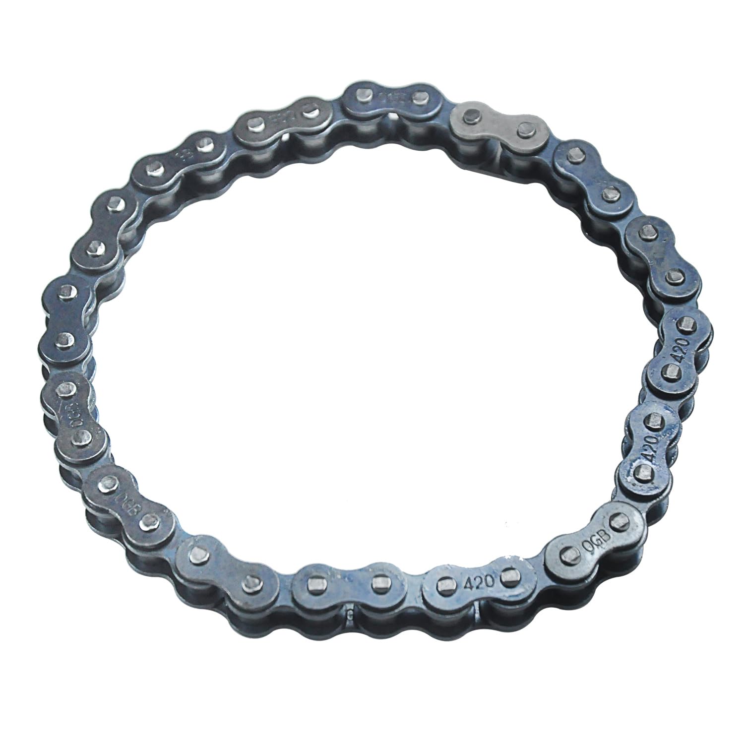 Holato #420 Drive Chain 32 Link + Master Link For Coleman Powersports 196Cc 6.5 Hp Kt196 Ck196 Hs200Gk Go Kart Heavy Duty Parts