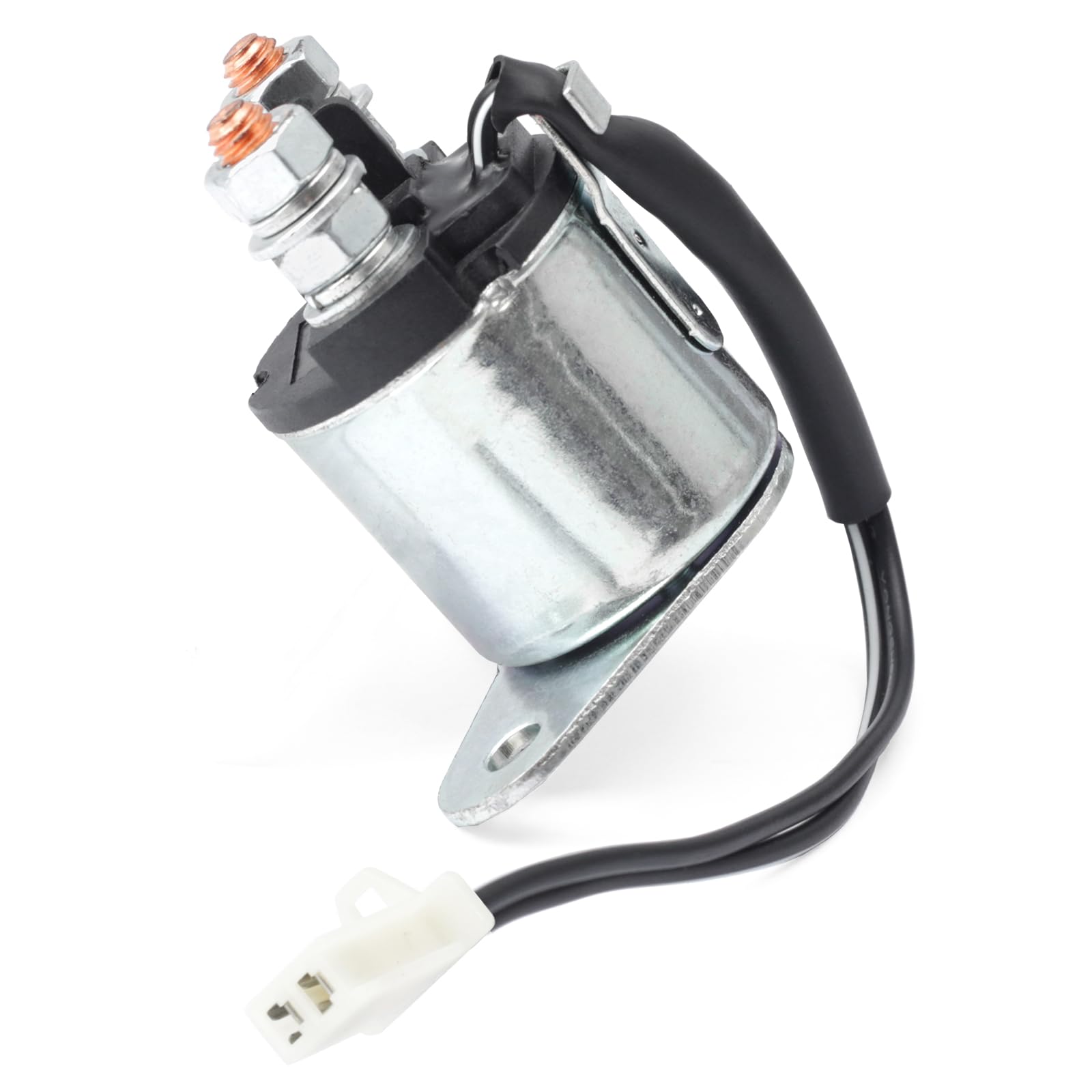 Lisnhlin Starter Motor Solenoid W/2-Wire Plug Pigtail Replacement for Generac GP6500E GP7500E GP8000E for A-ipower SUA9000E SUA1