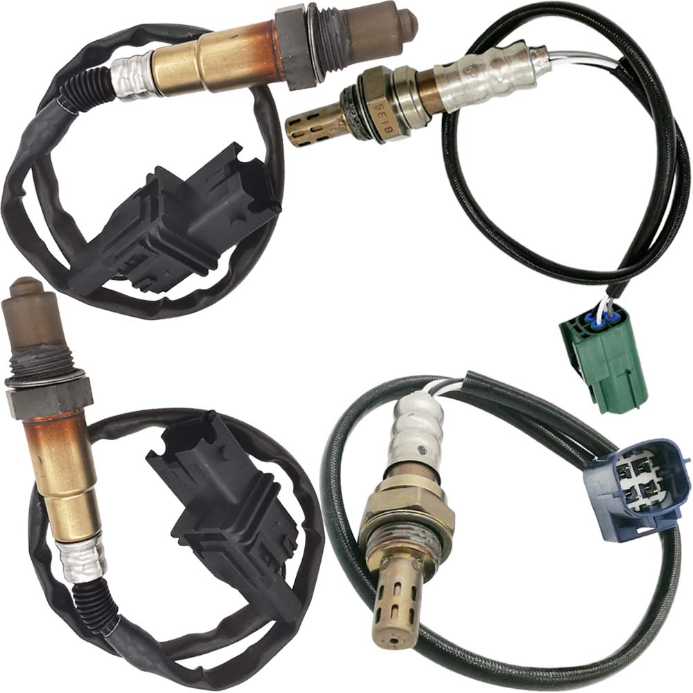 Automotive-Leader 4Pcs 234-5060 234-4301 234-4273 Upstream Air Fuel Ratio & Downstream Oxygen Sensor Compatible 2004-2006 For Nissan Altima 3.5L, 2007-2009 For Nissan Quest 3.5L 24320 15525 15937