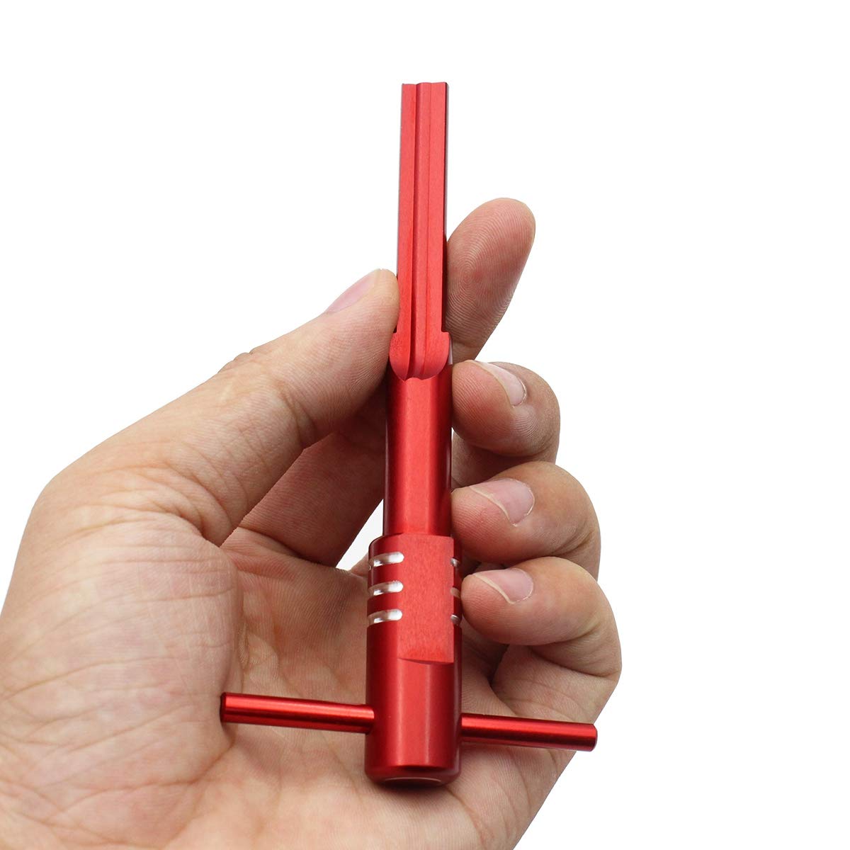 Gidibii Motorcycle 944 Ignition Switch Housing Alignment Tool Kit Compatible With Harley Flh/T 2014-2020 (Red)