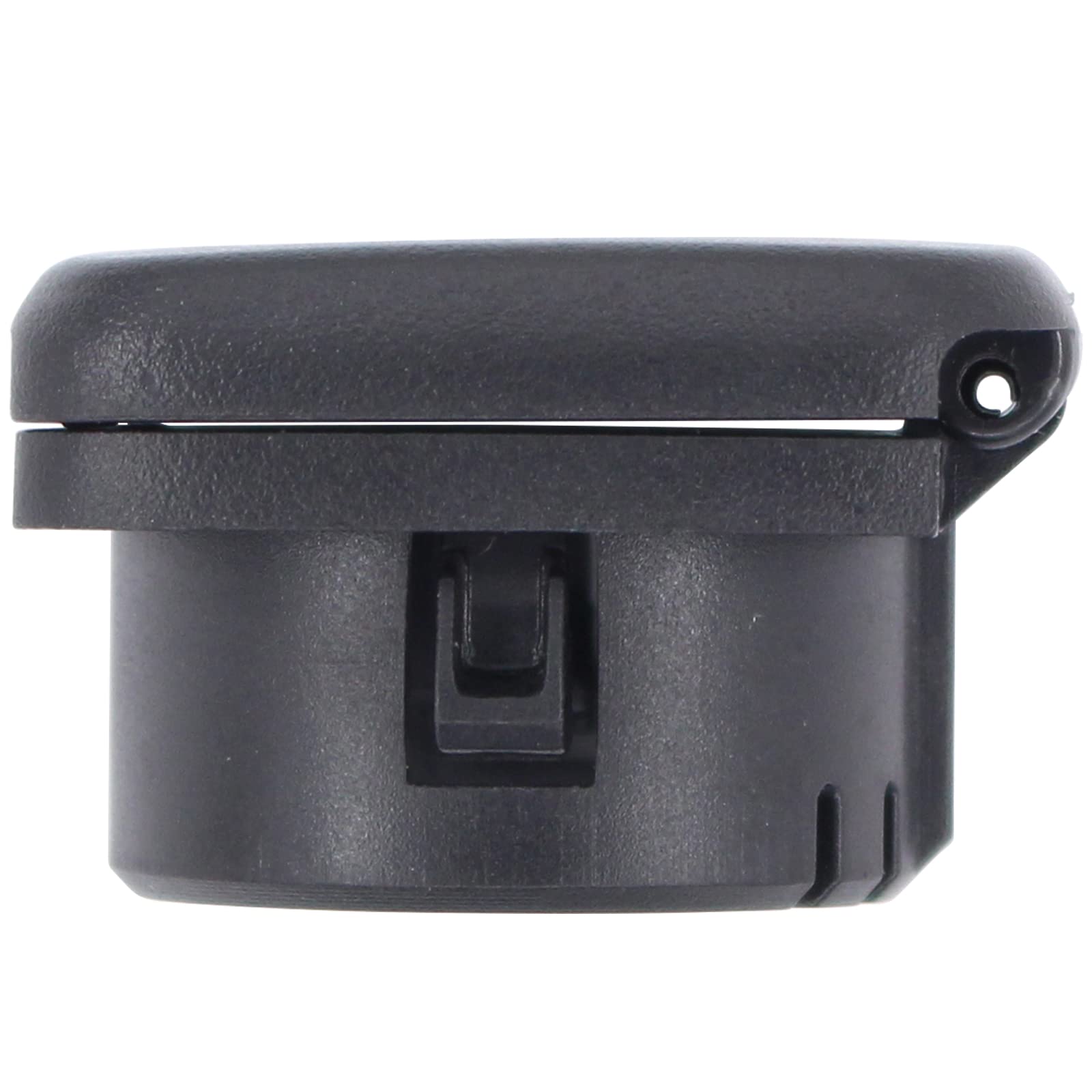 Motoku Center Console Power Outlet Cap Cover Retainer Black For Chevy Silverado Equinox Colorado Malibu Traverse