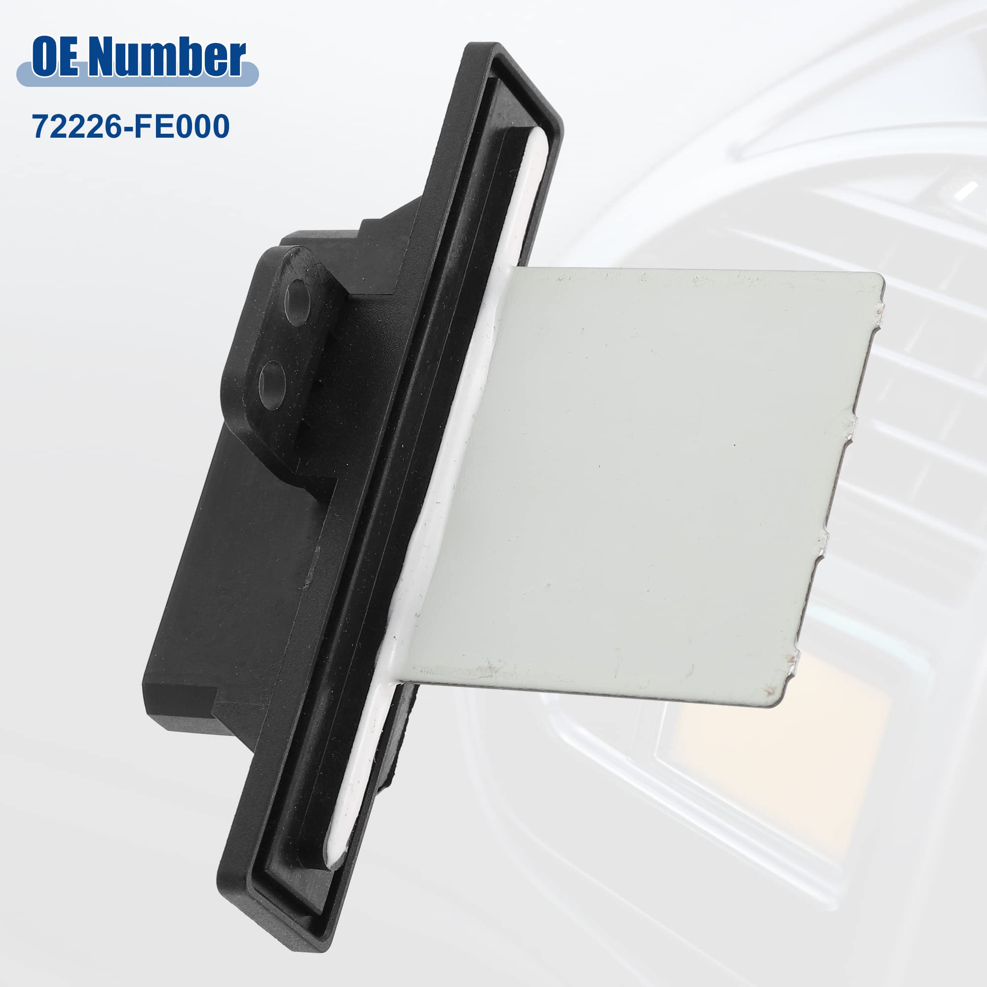 ACROPIX HVAC Blower Motor Resistor Replacement Fit for Subaru Impreza 2.5L - Pack of 1 Black Beige