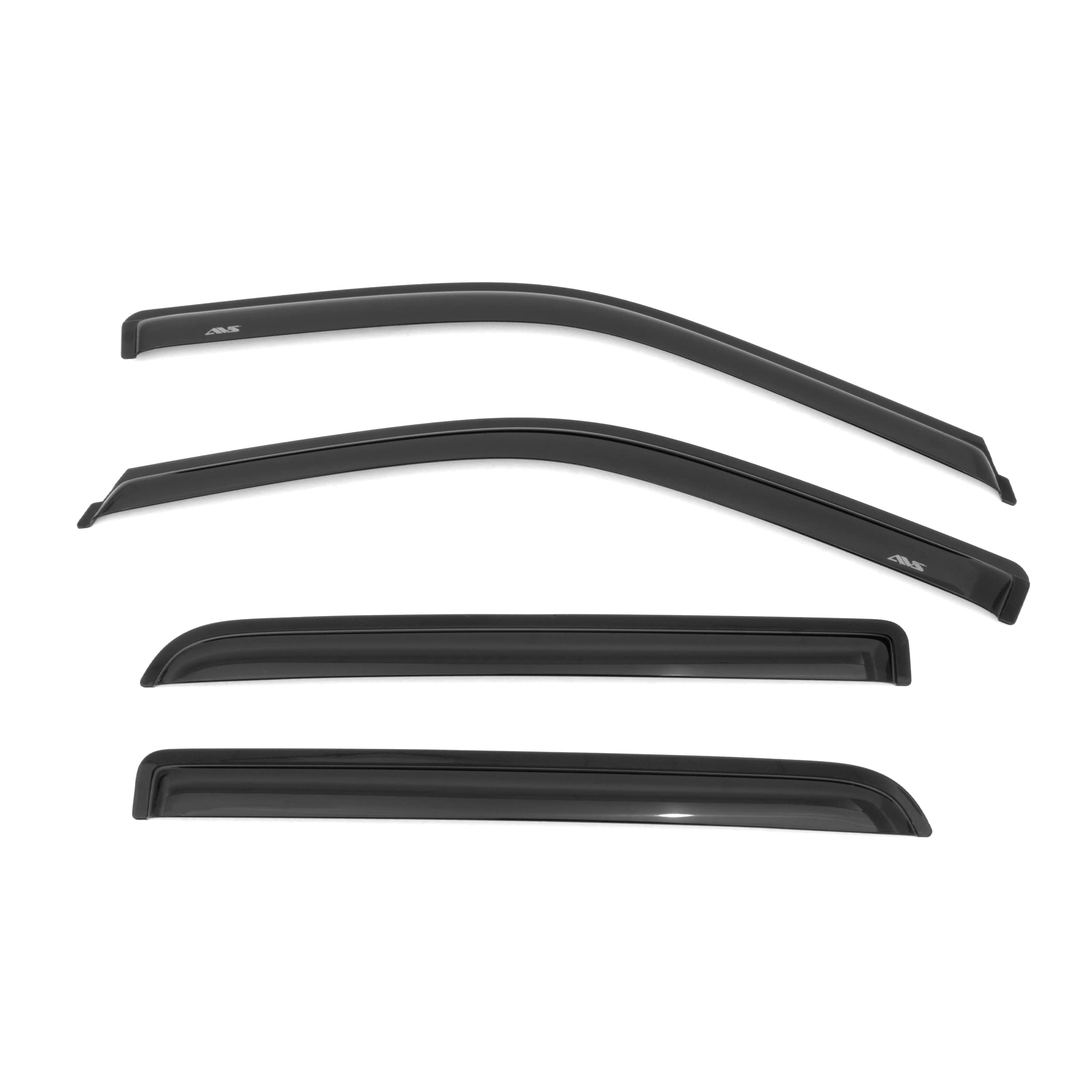 Auto Ventshade [AVS] Outside Mount Ventvisor / Rain Guards | Fits 1999 - 2007 Mazda B3000 Extended Cab, 1999 - 2009 Mazda B4000 