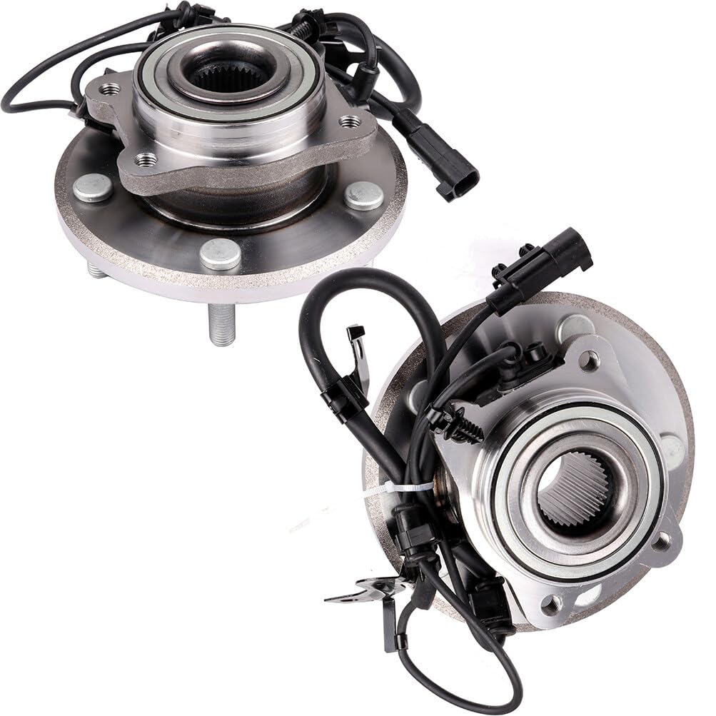 ECCPP Wheel Hub and Bearing Assembly Rear Left 512478 fit for Dodge Journey 2009-2017 5 Lugs Wheel Bearing Hubs with ABS 2pcs