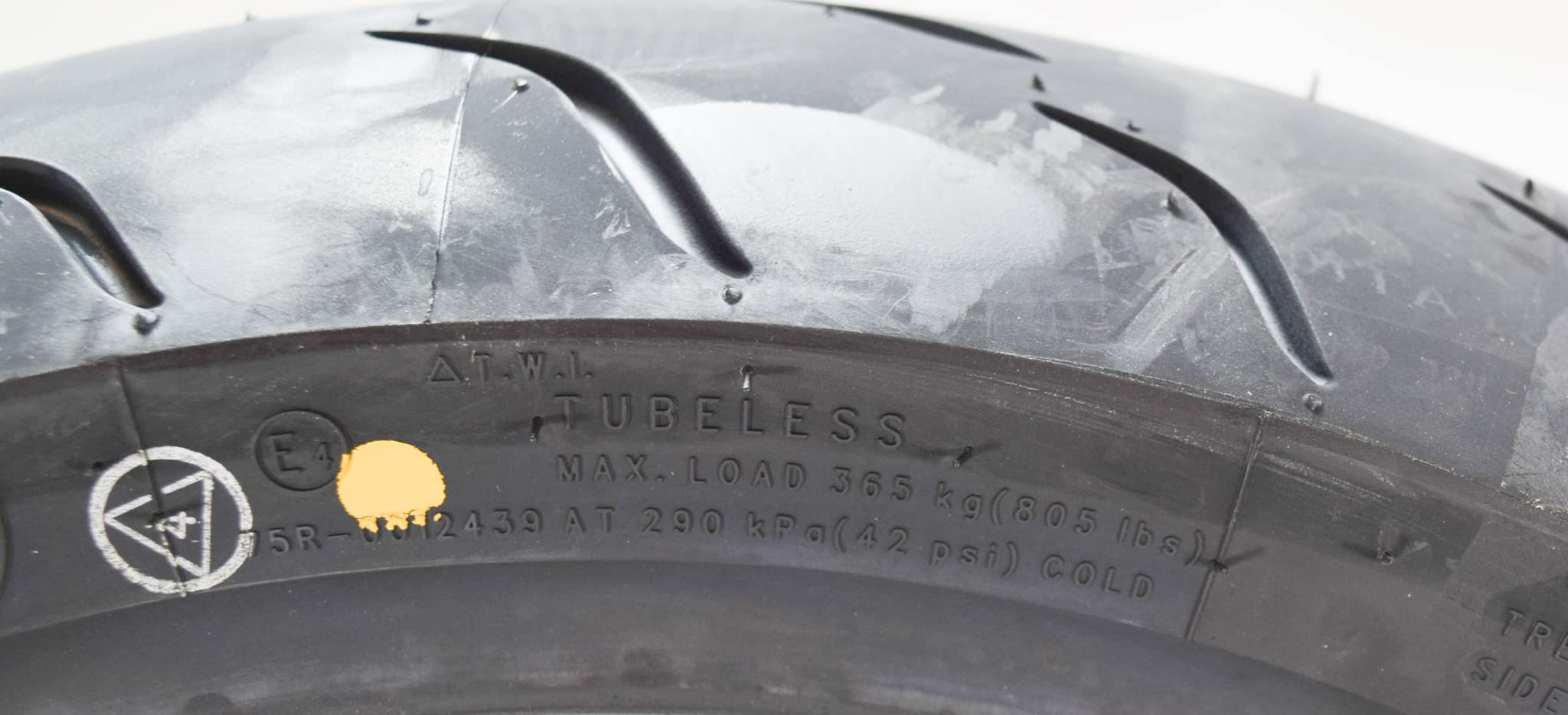 Kenda Km1 (Km001) 190/50Zr17 Rear Tire For Sport Touring Motorcycle 73W - Radial Tire With High-Speed Stability & Excellent Wet