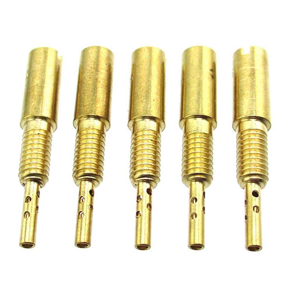 DJ-Motor M4x0.7mm Carburetor Pilot Jet #15 17.5 20 22.5 25 For Carb HS40 HSR42 HSR45 HSR48 RS34 RS36 RS38 RS40 TM33 TM36 TM40 Ca