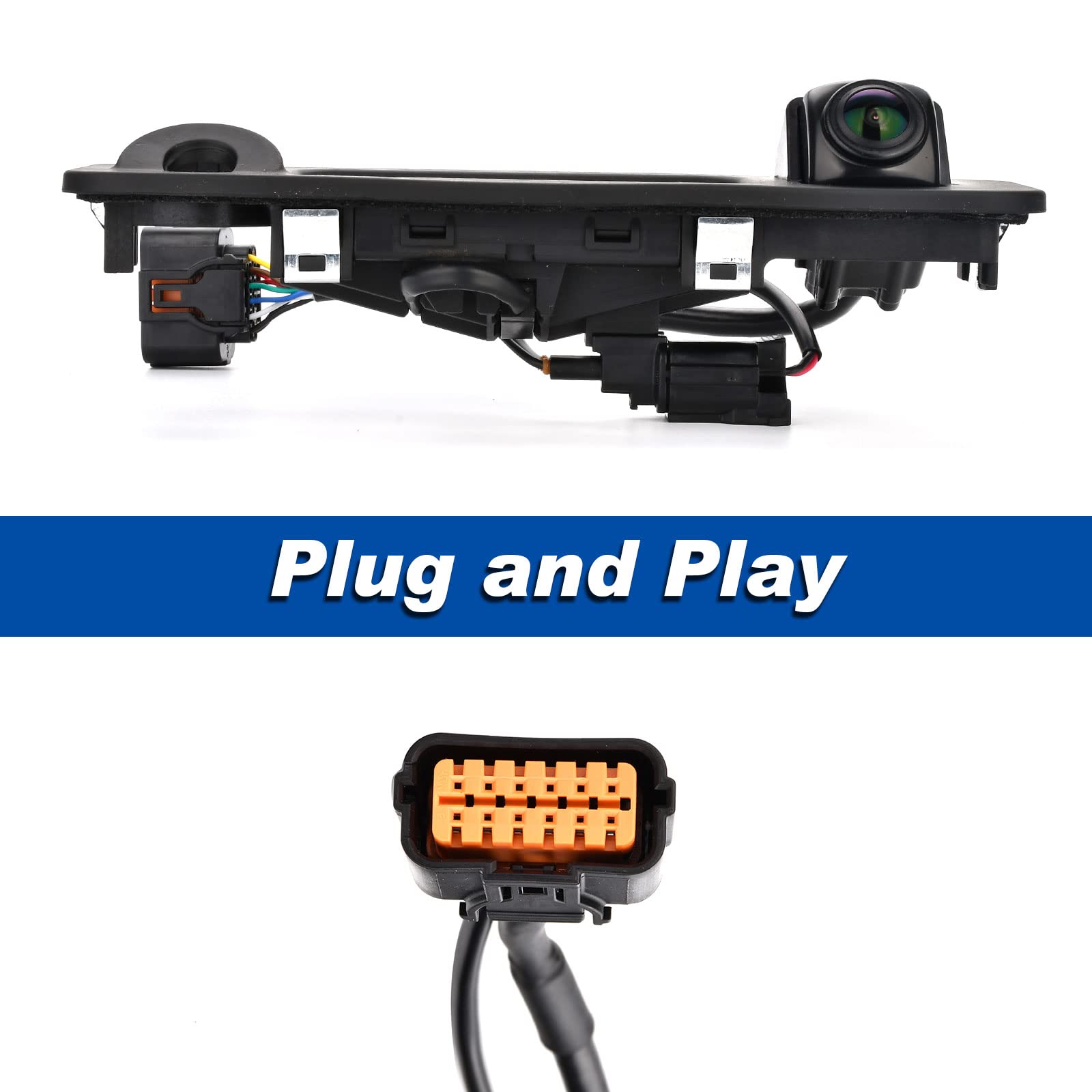 Backup Camera Rear View Camera Compatible With Hyundai Sonata 2015 2016 2017 Parking Park Assist Camera Replaces # 95760-E6201