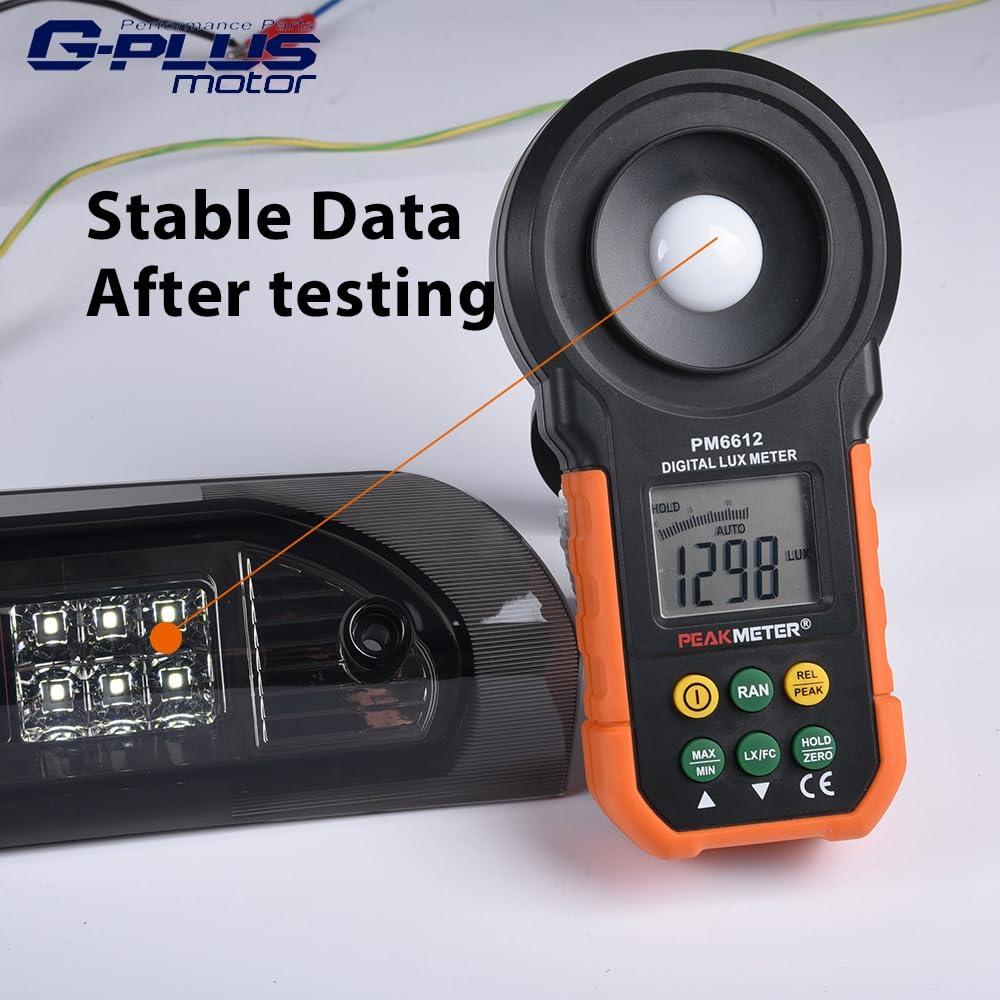 G-Plus Led Third Brake Light Cargo Lamp Smoke Rear Fit Dodge Ram 1500 2002-2008 /Fits Dodge Ram 2500 3500 2003-2009 5072594Ab, 5