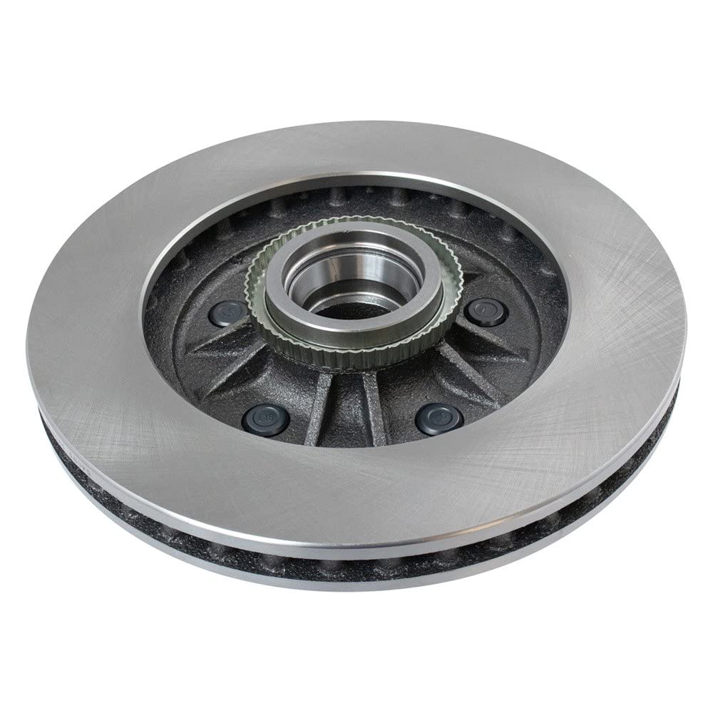 Trq Front Brake Rotors Set Vented Compatible With 1999-2002 Ford Expedition 2000-2003 F-150 1998-2002 Lincoln Navigator