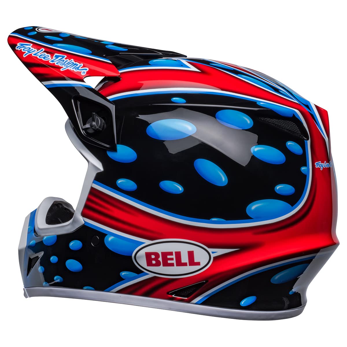 Bell Mx-9 Mips Dirt Helmet (Mcgrath Showtime 23 Gloss Black/Red - Small)