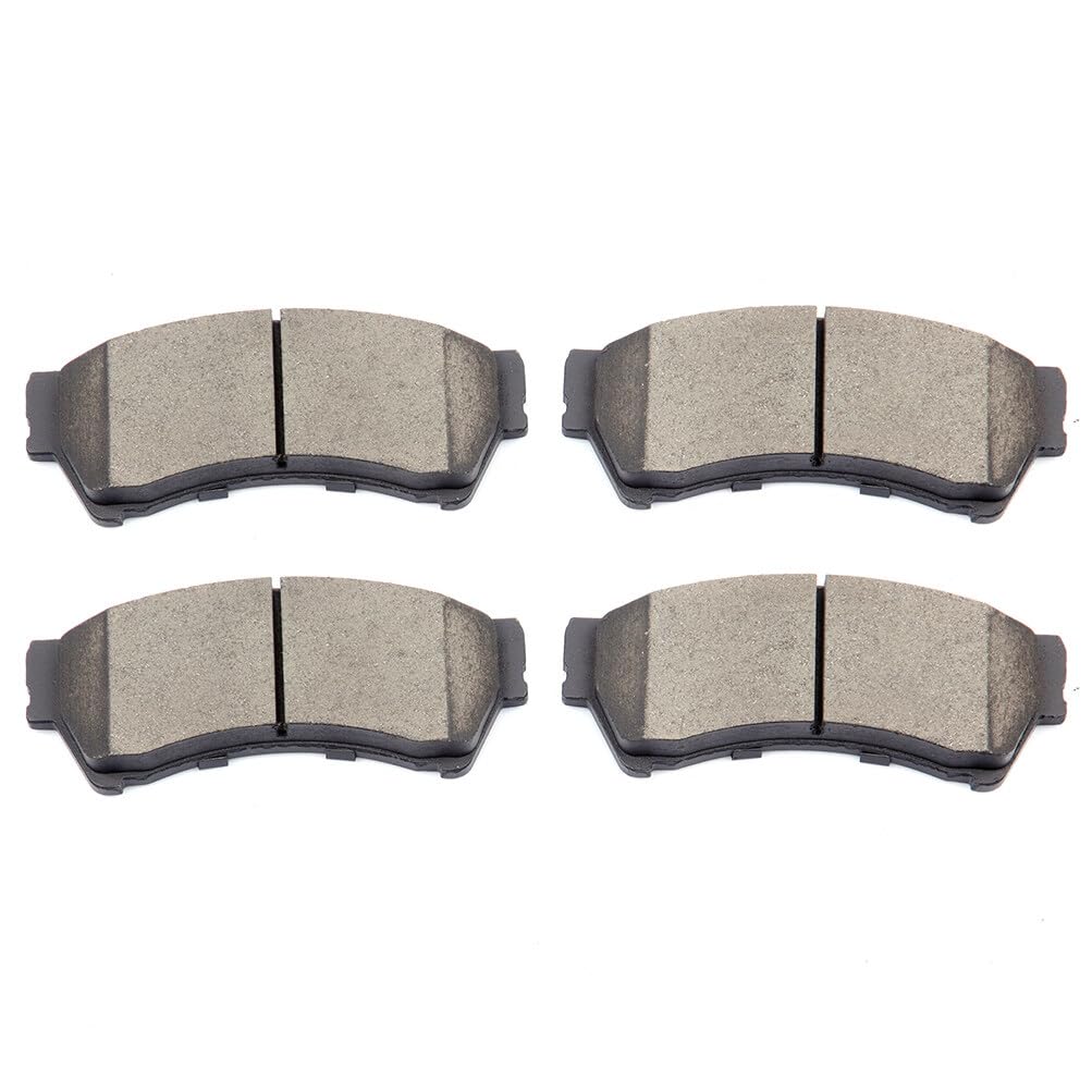 Cciyu D1164 Front Ceramic Disc Brake Pads Kit For Ford For Fusion 2006-2012,For Lincoln Mkz 2007-2012,For Lincoln Zephyr 2006,Fo