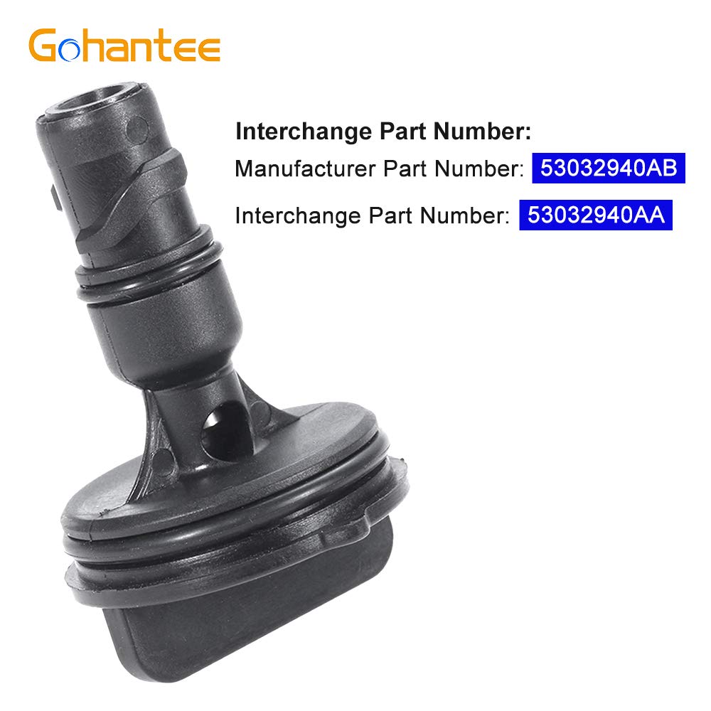 53032940Ab Pcv Valve Crankcase Vent Valve, Replacement For Chrysler 300 Dodge Challenger Durango Compatible With Jeep Ram 1500 2500 3500 4500