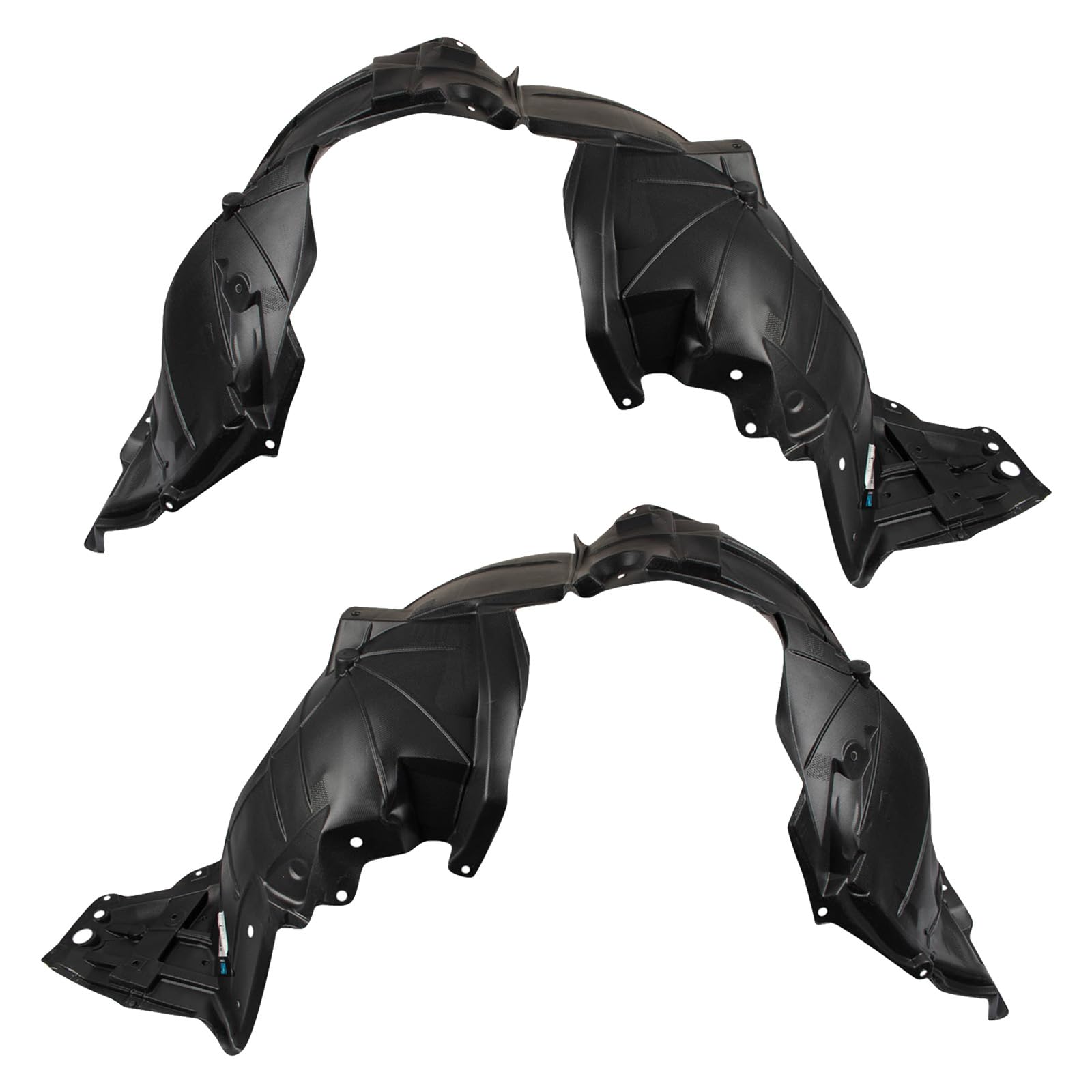 Trq Inner Fender Liner Set Compatible With 2017-2021 Nissan Rogue Sport Ni1248164 Ni1249164